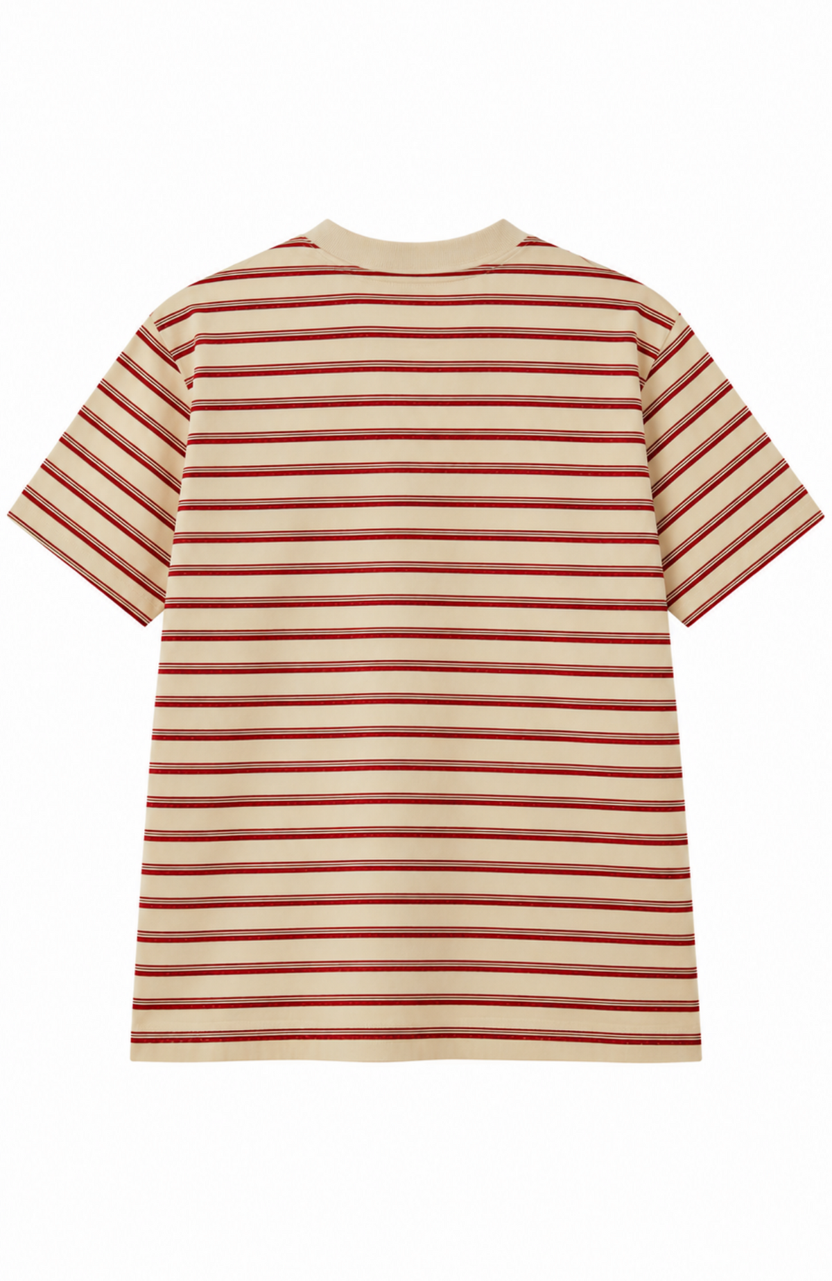 Vintage Stripe Short Sleeve T-Shirt Natural