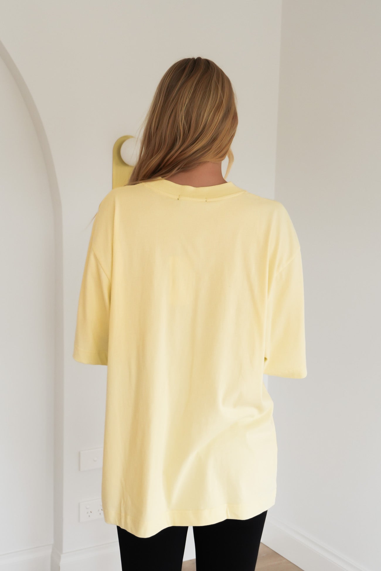Soleil Oversized Tee Yellow