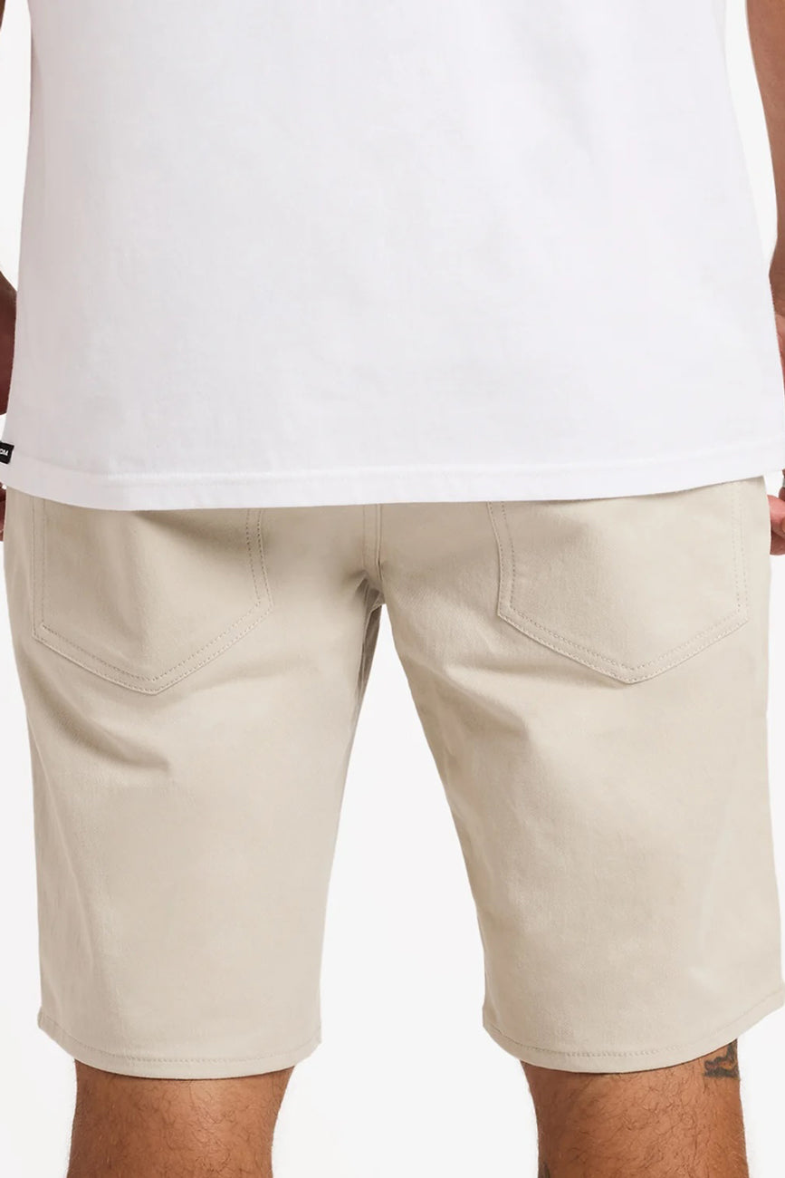 Solver Lite 5 Pocket Short 19" Stone