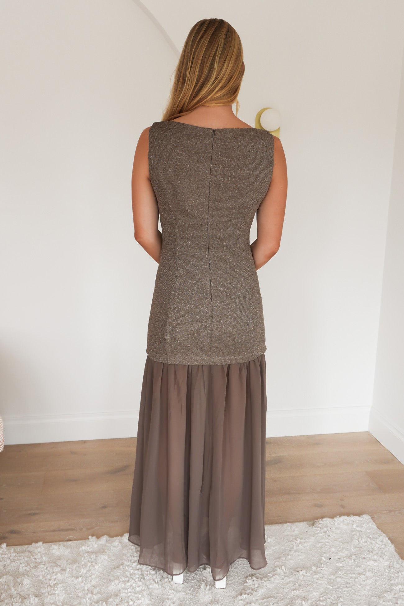 Sopha Maxi Dress Stone