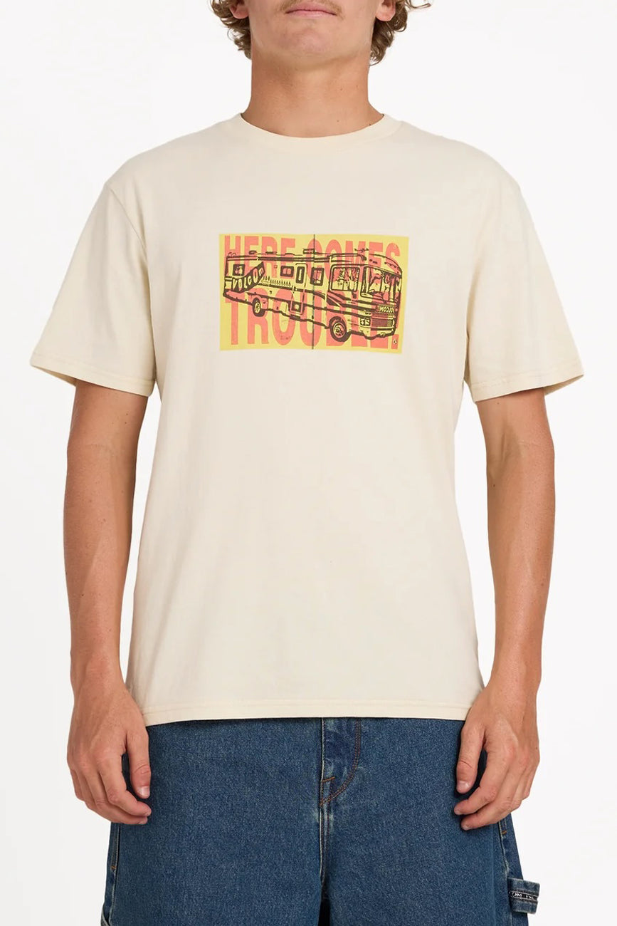 Spectrum Short Sleeve Tee Dirty White