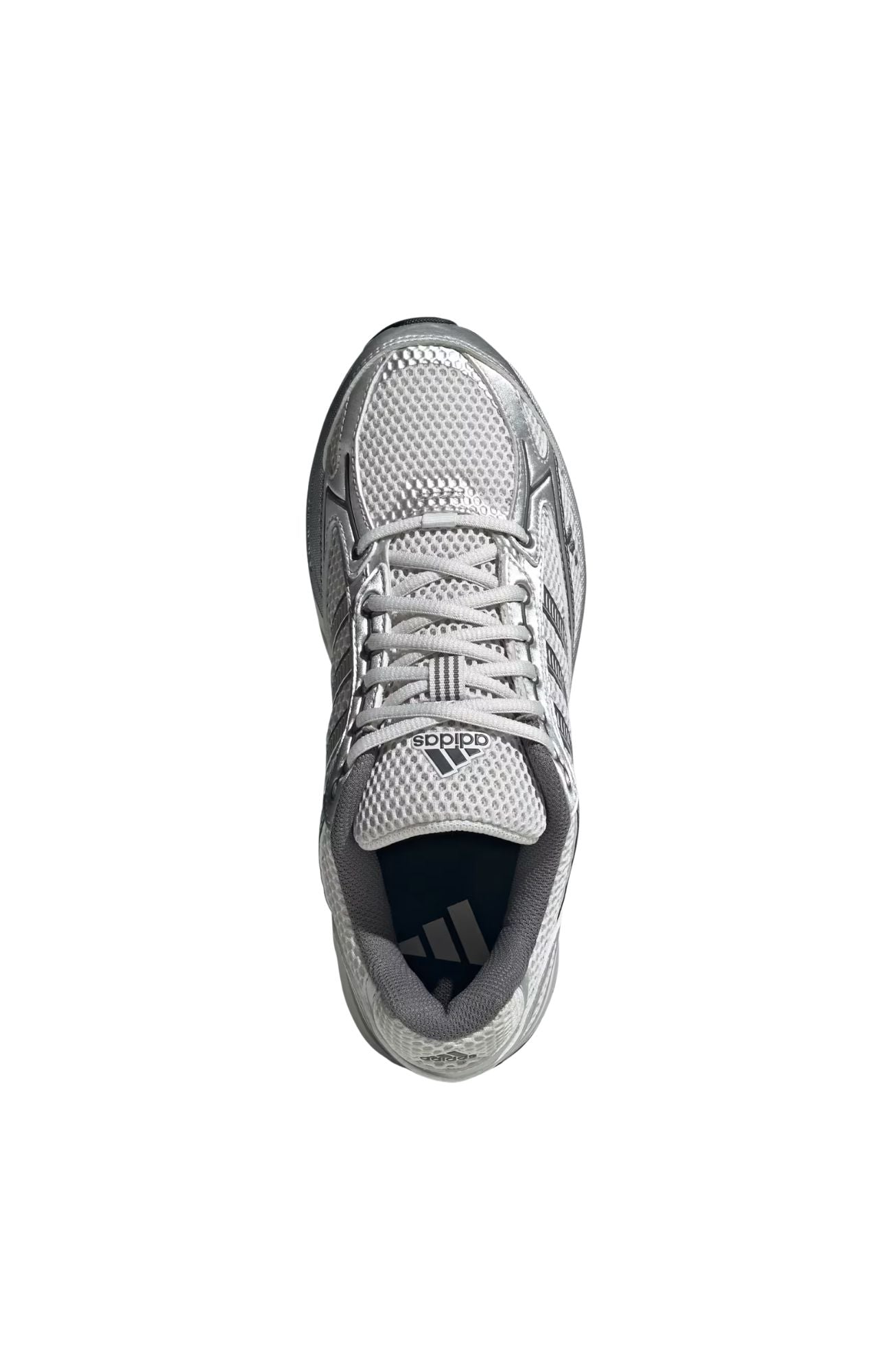 Spiritain 2000 Trainers Crystal White Silver Metallic Grey Four