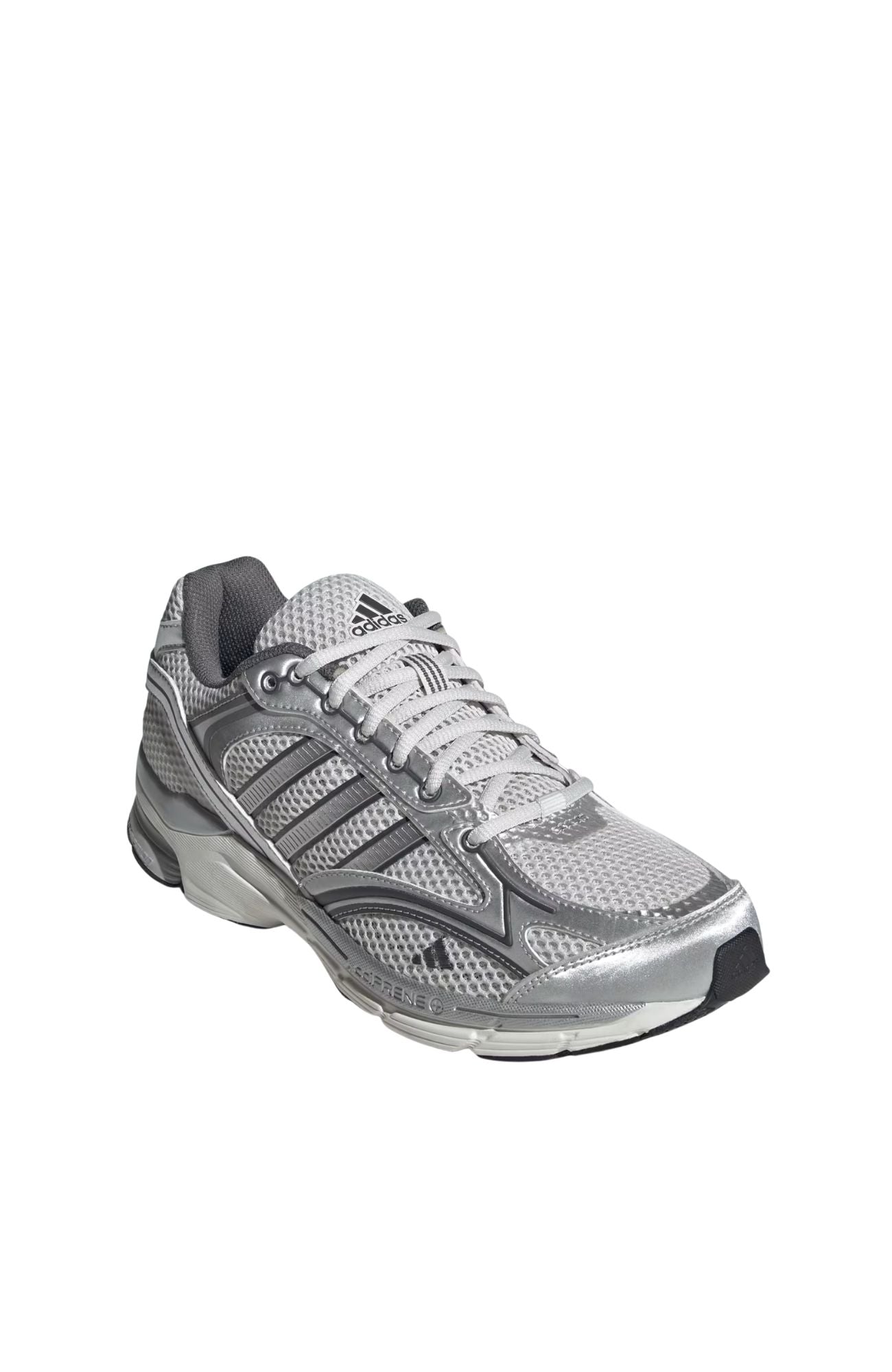 Spiritain 2000 Trainers Crystal White Silver Metallic Grey Four