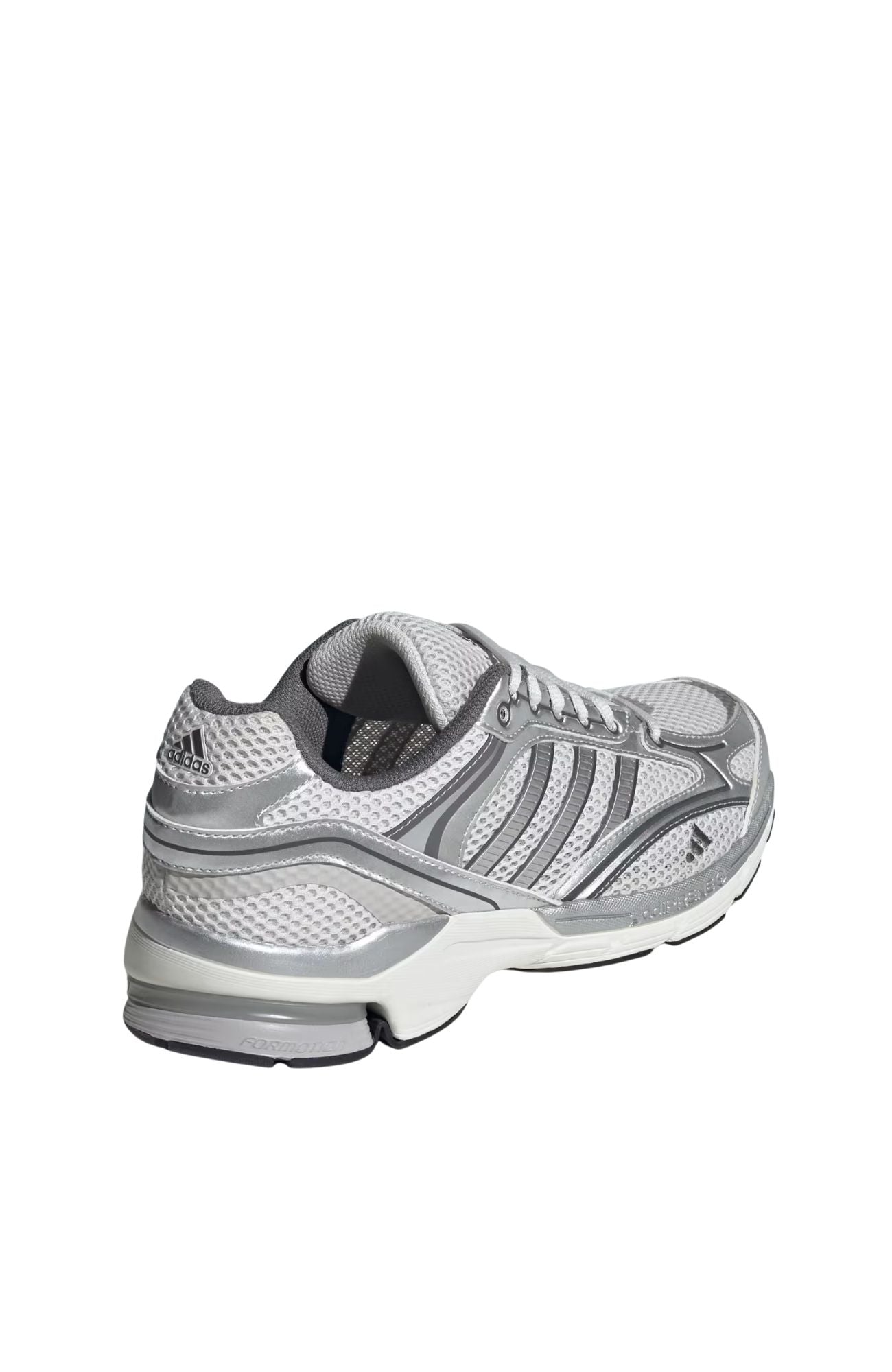 Spiritain 2000 Trainers Crystal White Silver Metallic Grey Four