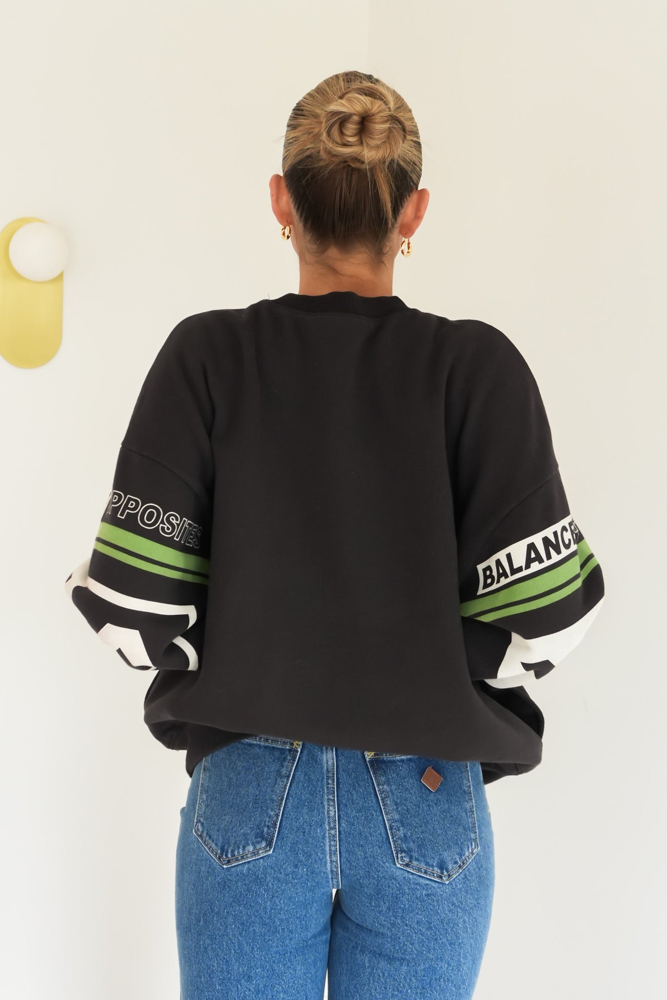 Sport Pullover Washed Black