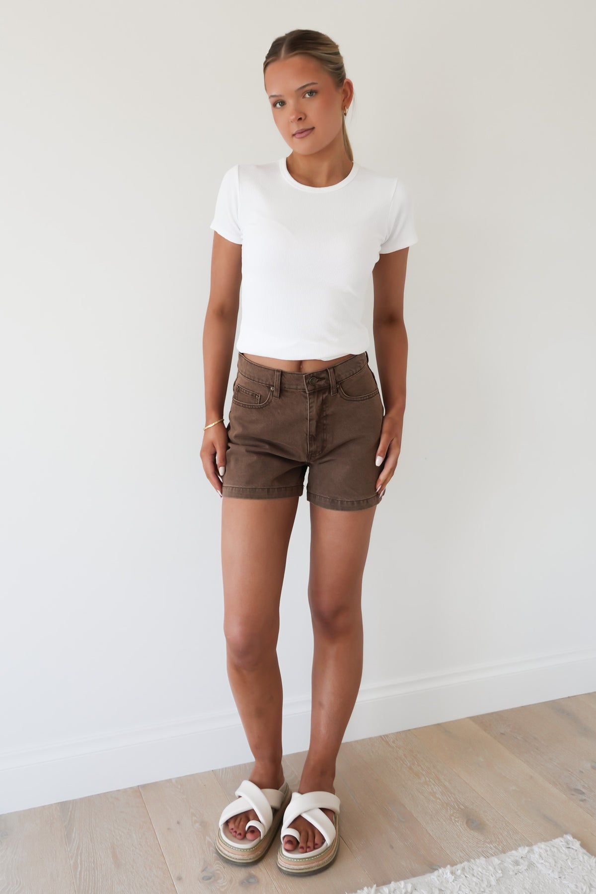 Staple Denim Short Chocolate
