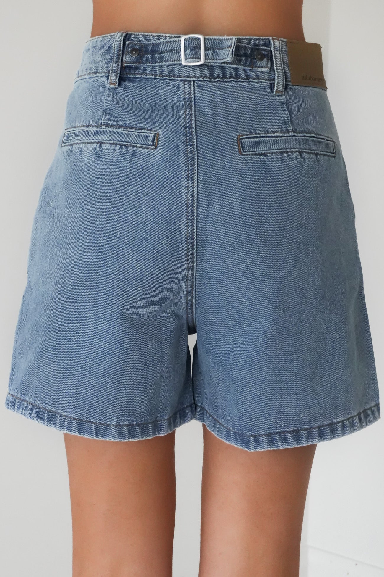 Stevie Denim Short Light Blue