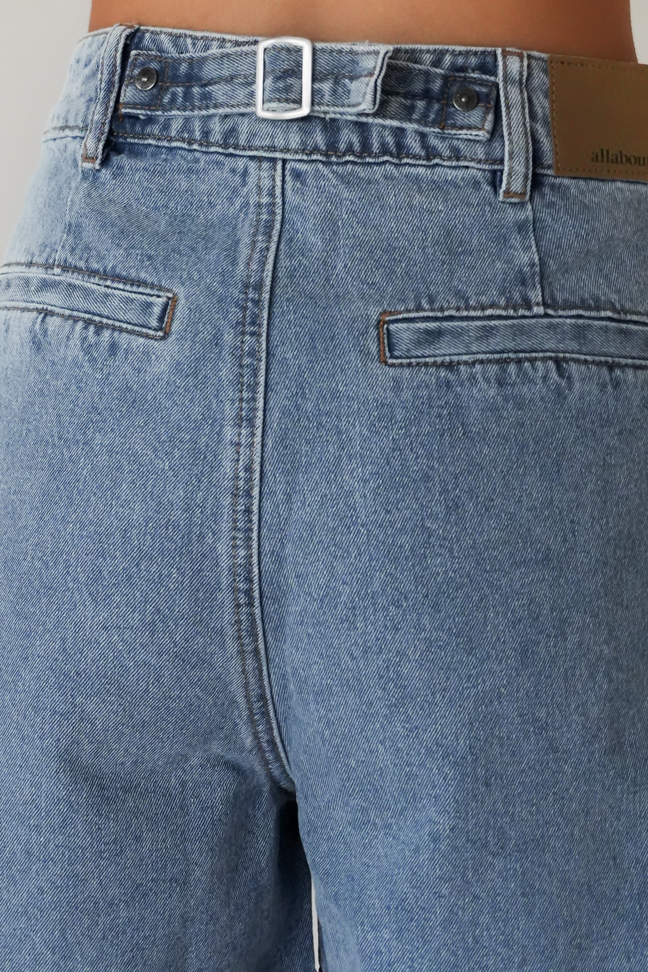 Stevie Denim Short Light Blue
