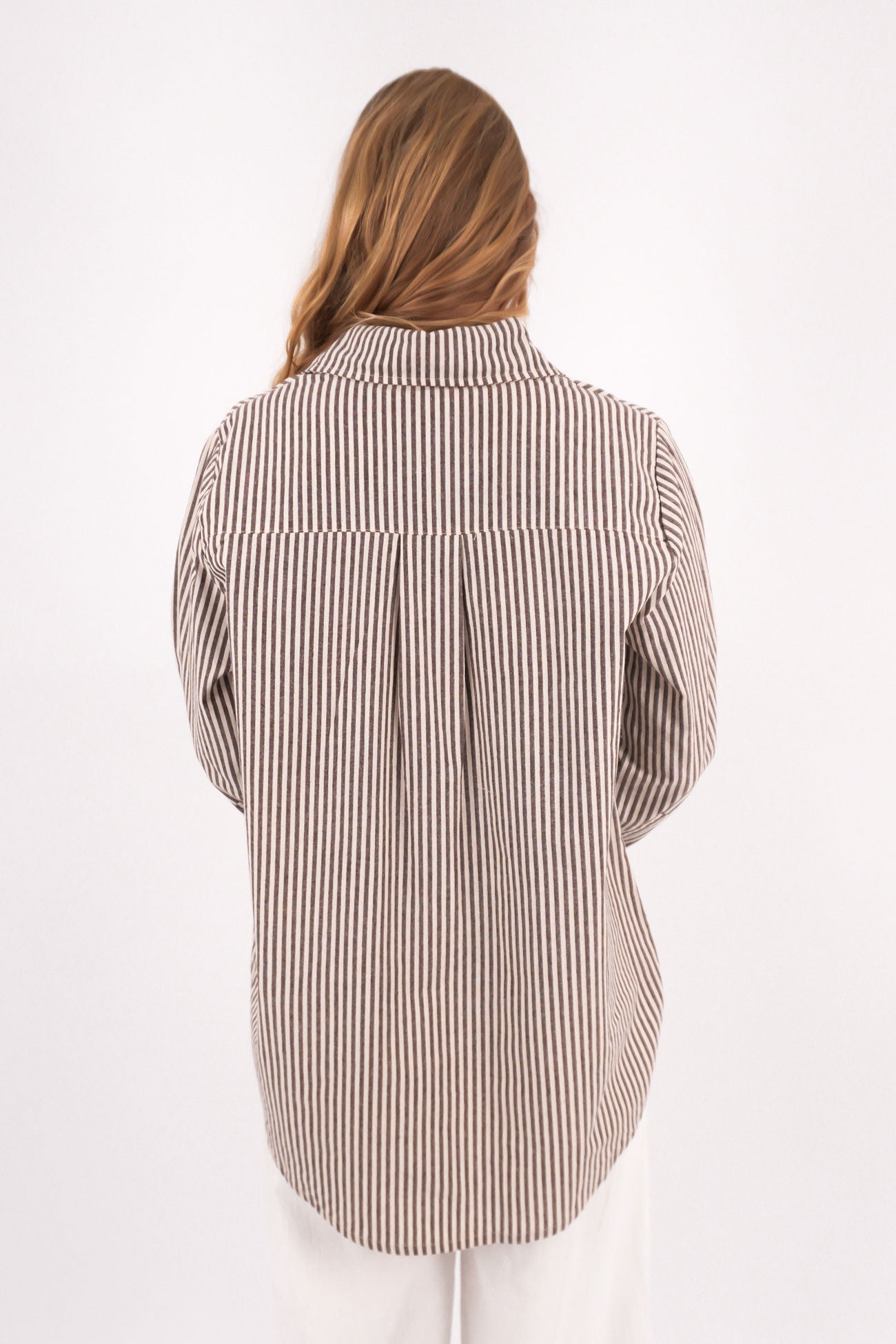 Sunday Long Sleeve Shirt Chocolate