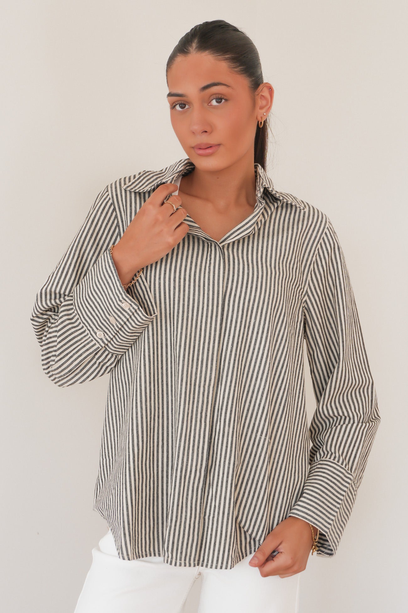Sunday Long Sleeve Shirt Black