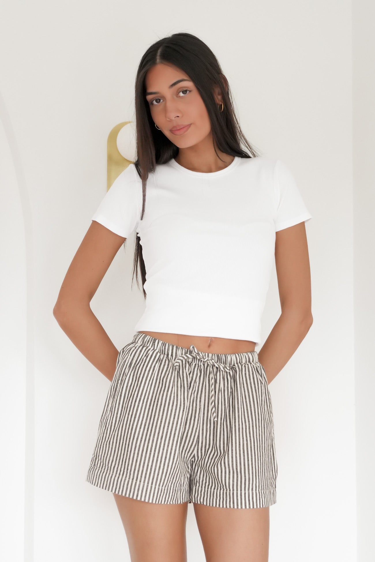 Sunday Tie Waist Short Black