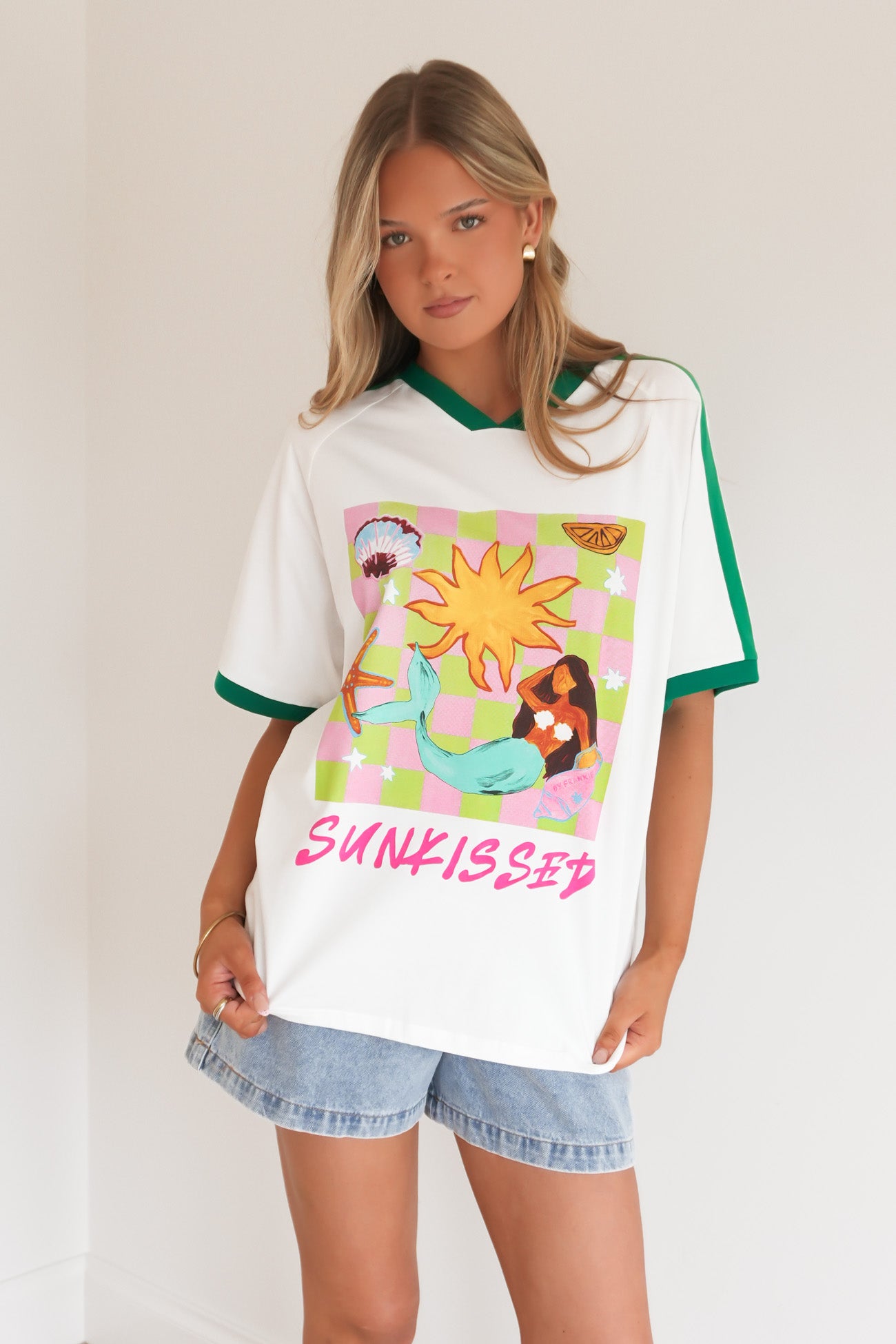 Sunkissed Tee White