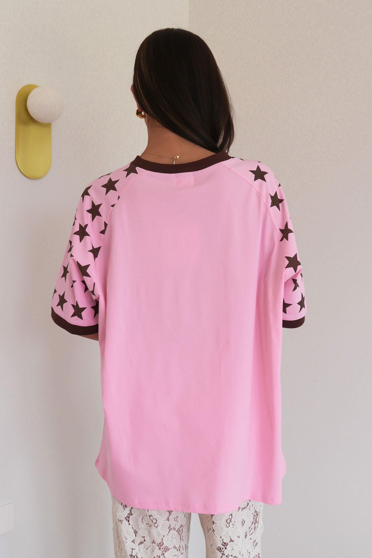 Sunset Rodeo Tee Pink