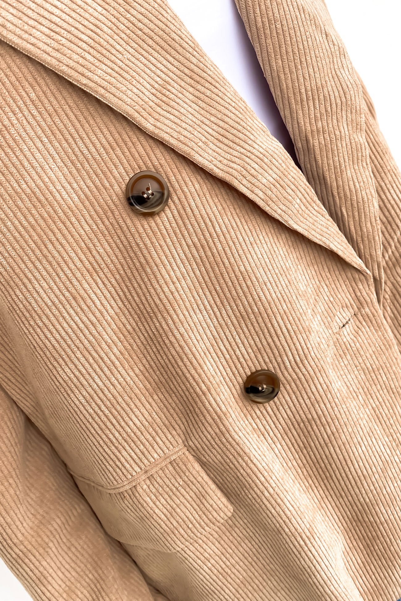 Taleah Cord Blazer Beige
