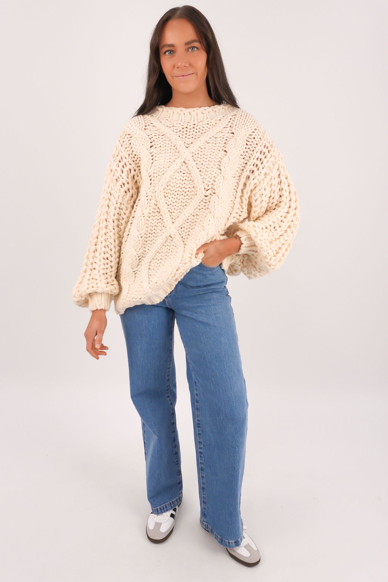 Talihah Knit Cream