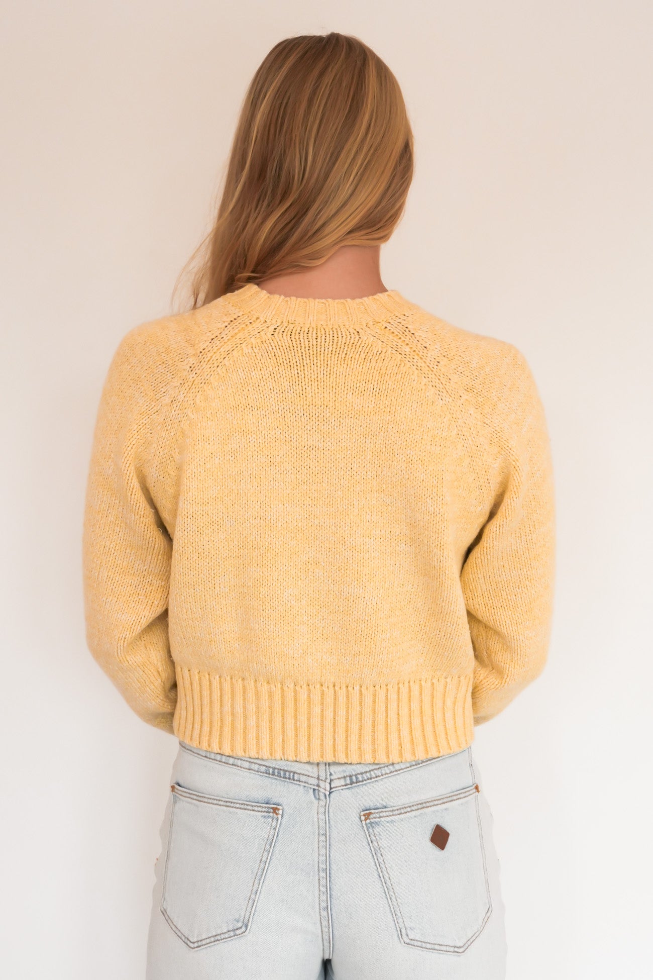 Talullah Crew Knit Yellow