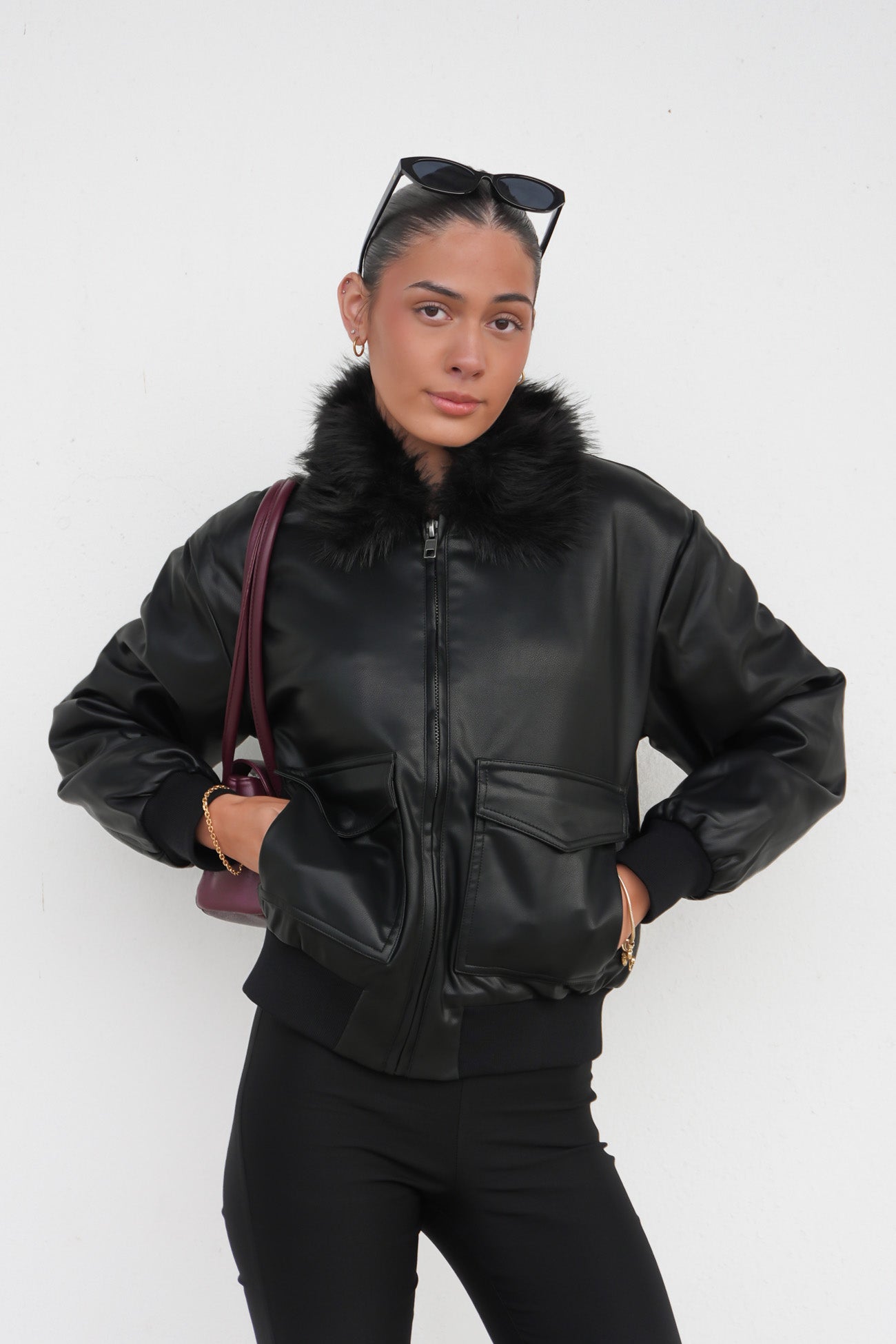 Taya Bomber Black