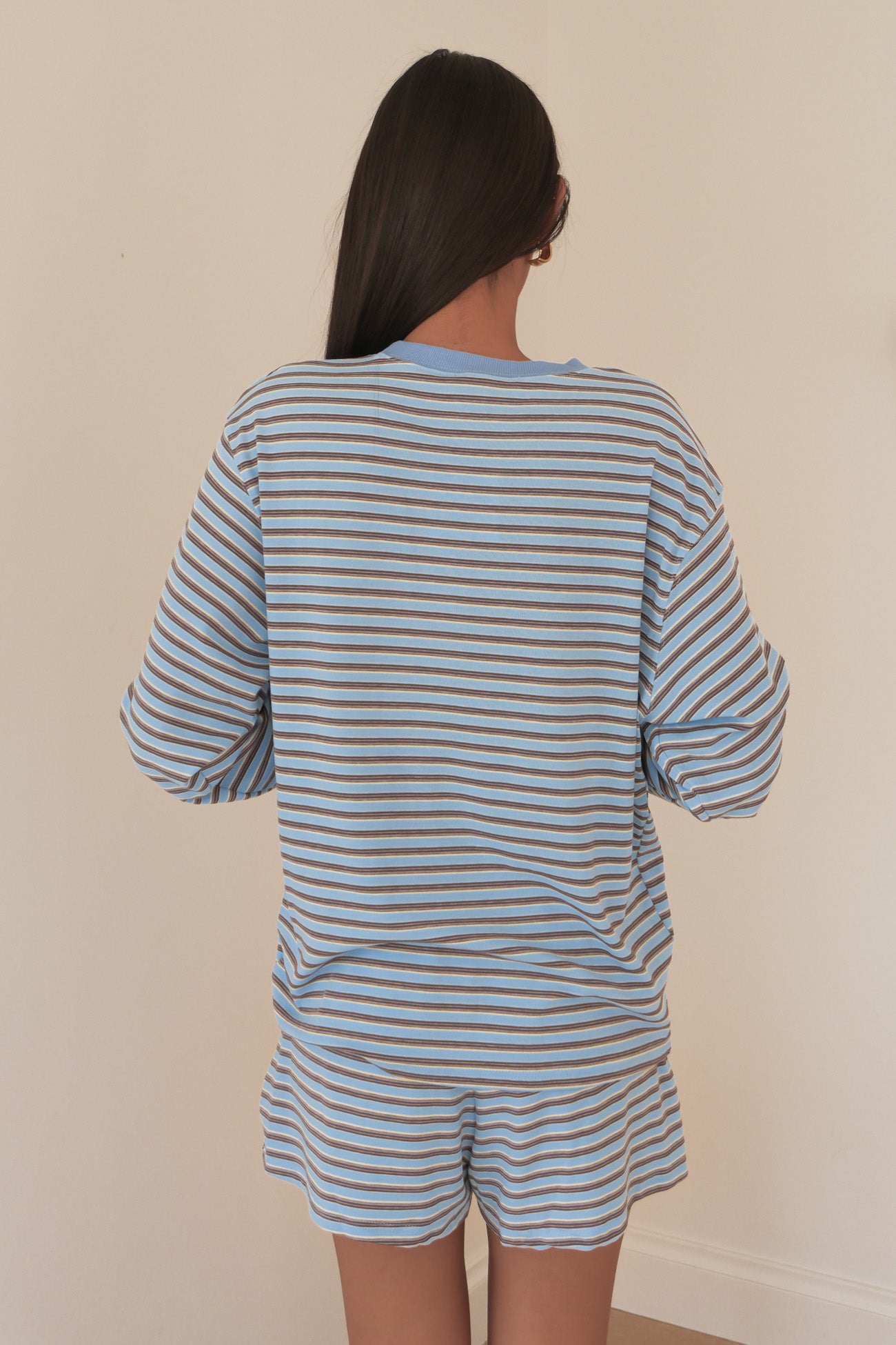 Tenisha Set Blue Stripe