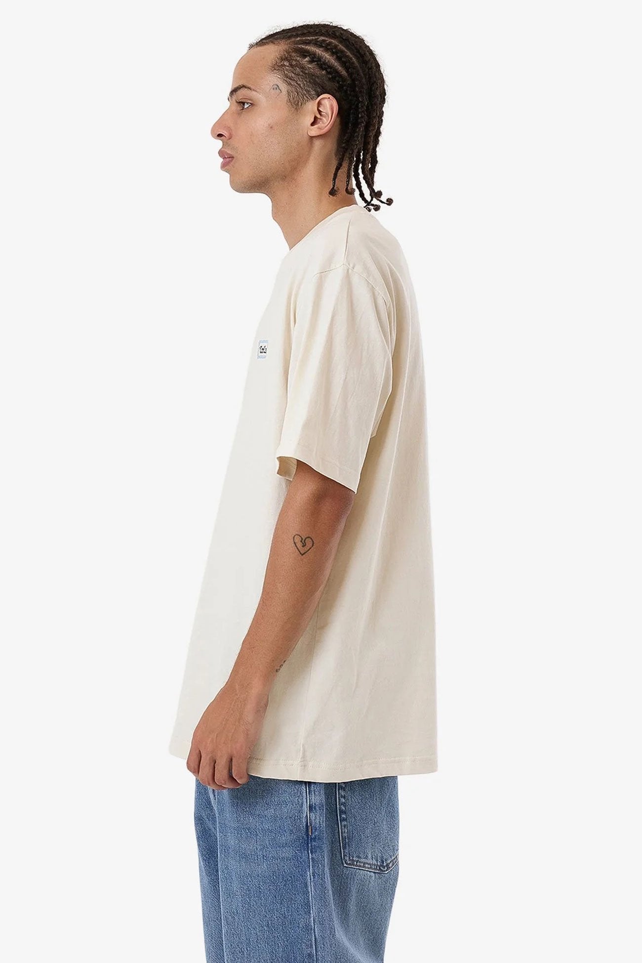 Terrace Oversize Fit Tee Heritage White