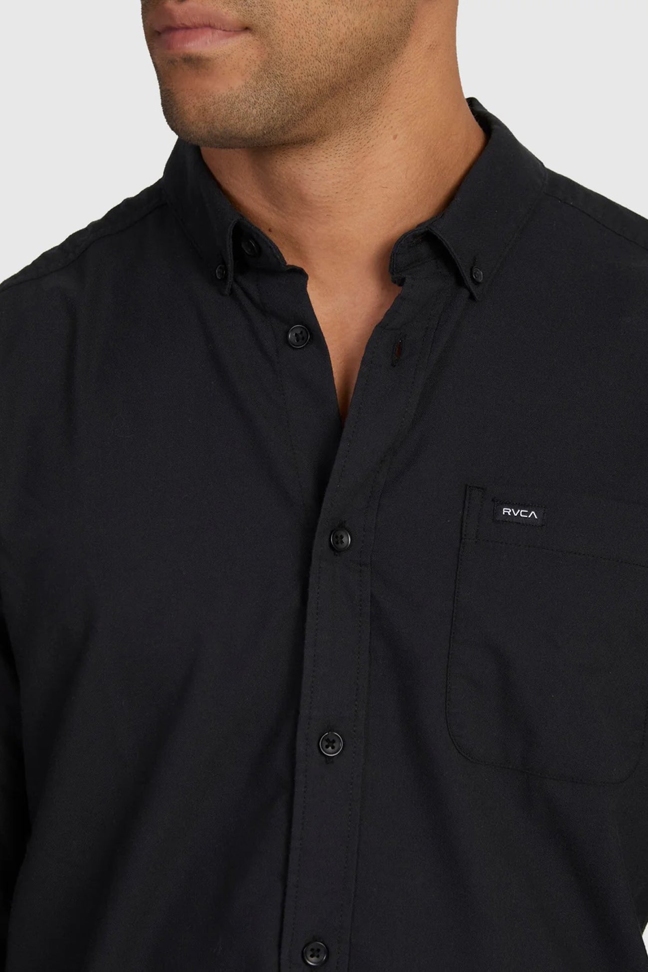 That'll Do Stretch Long Sleeve Shirt Black