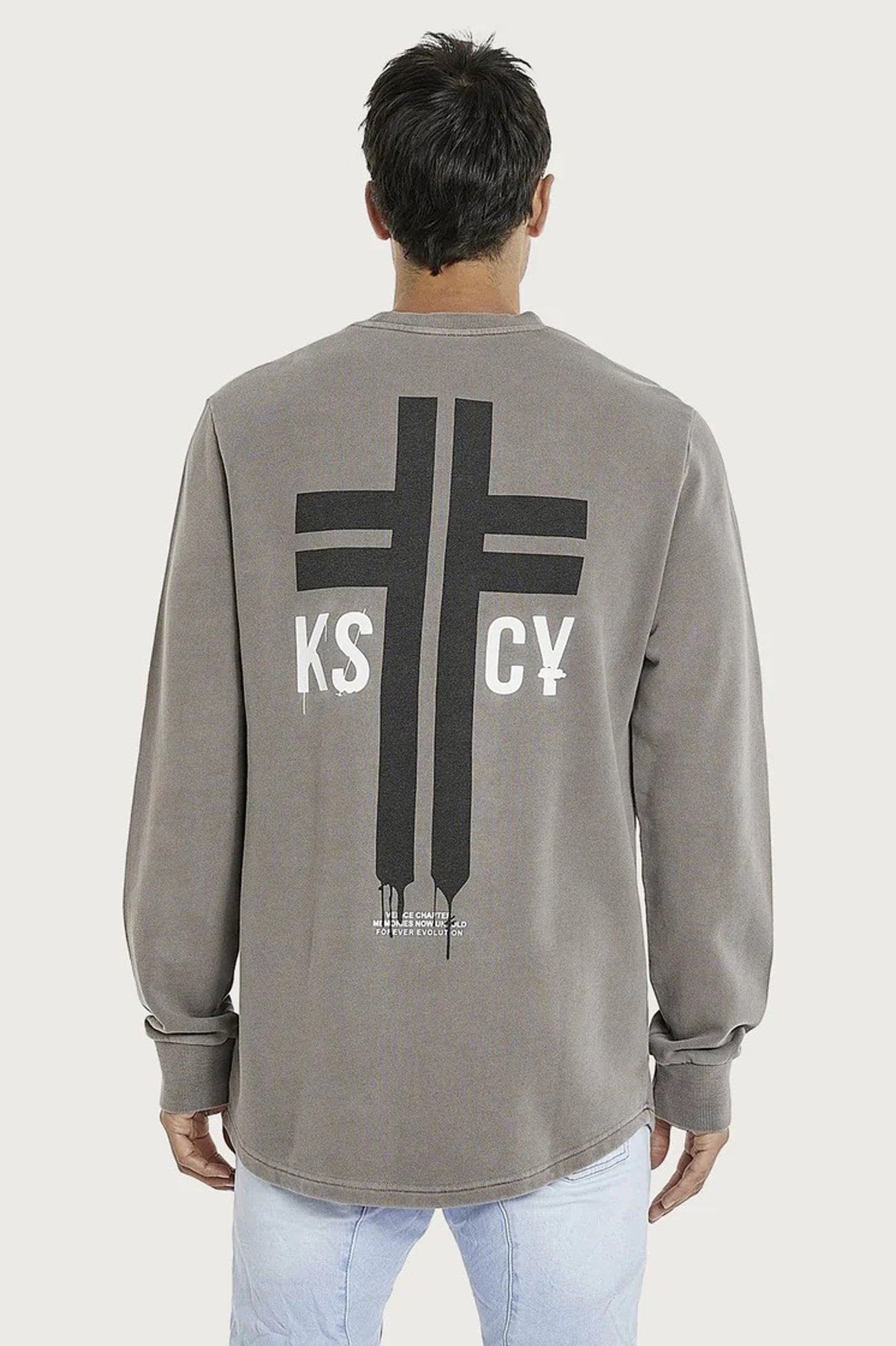 Theory Sweater Pigment Iron