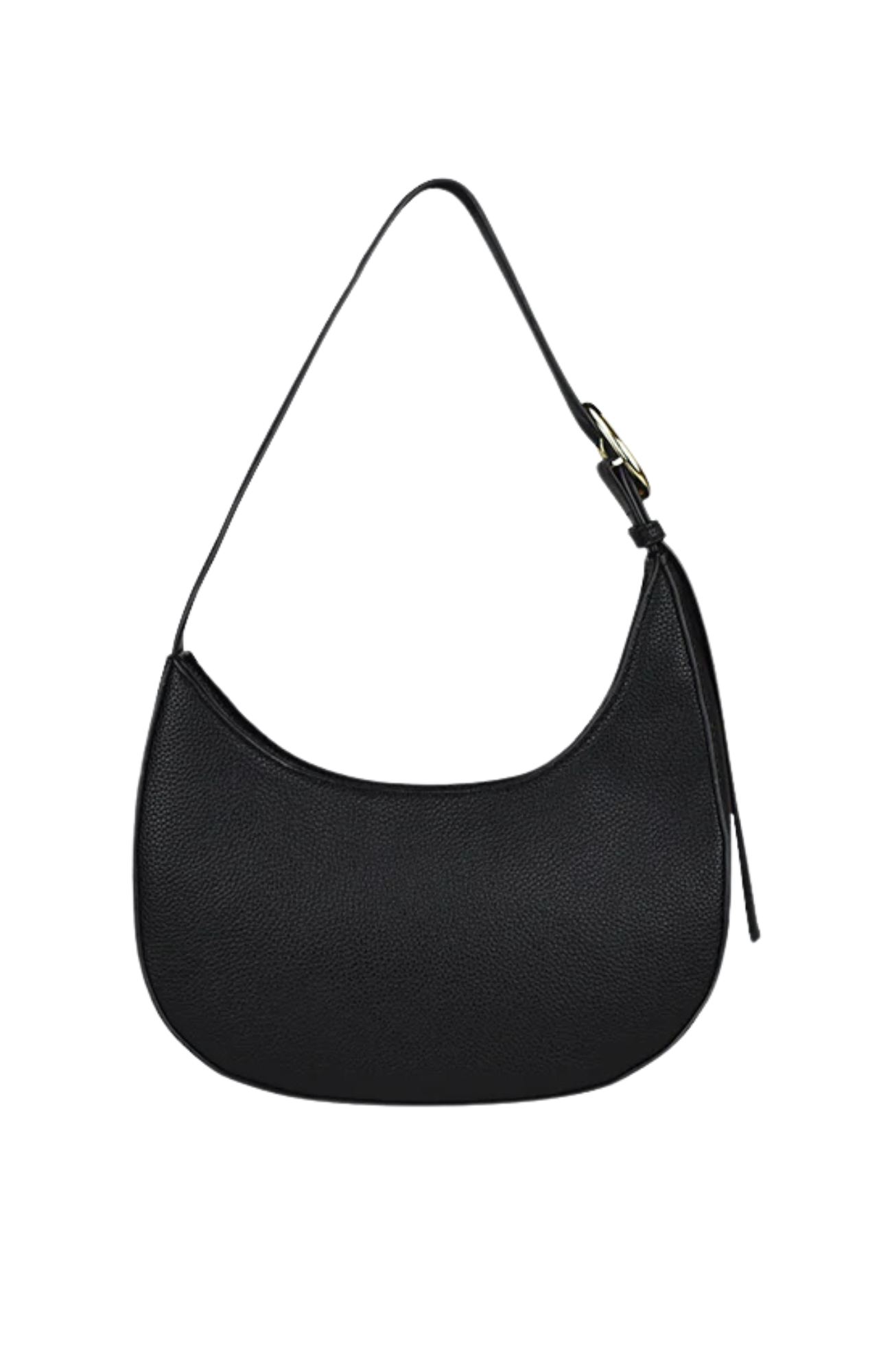Tiana Bag Black Pebble Gold