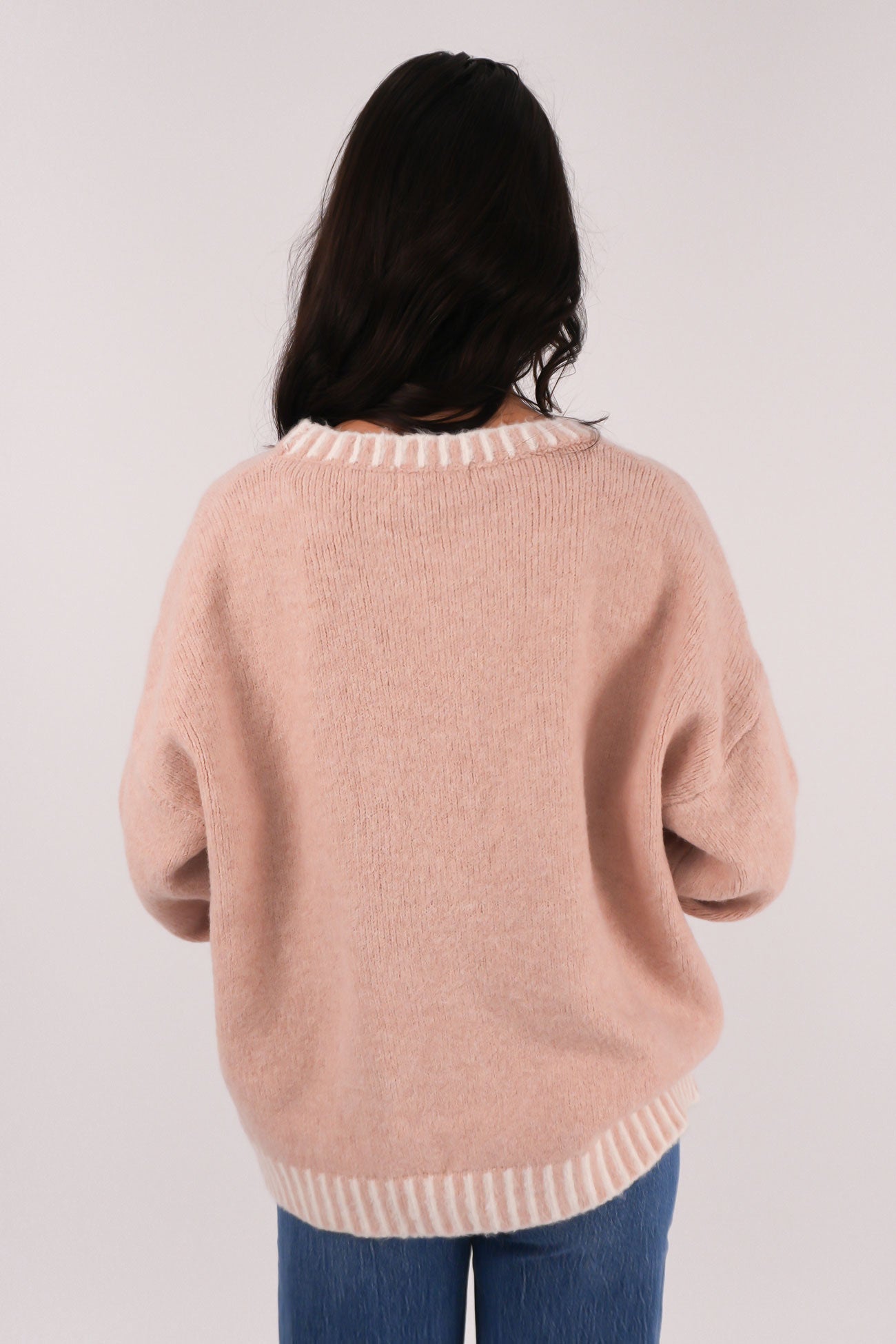 Tilly Knit Jumper Blush