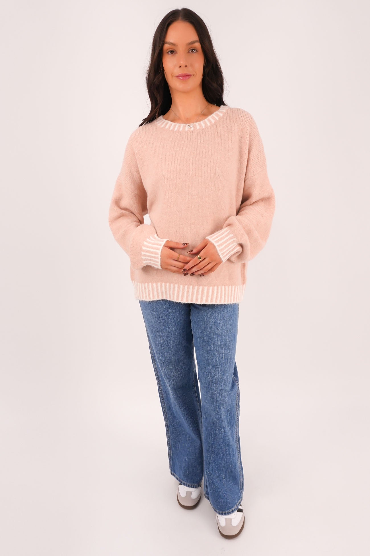 Tilly Knit Jumper Blush