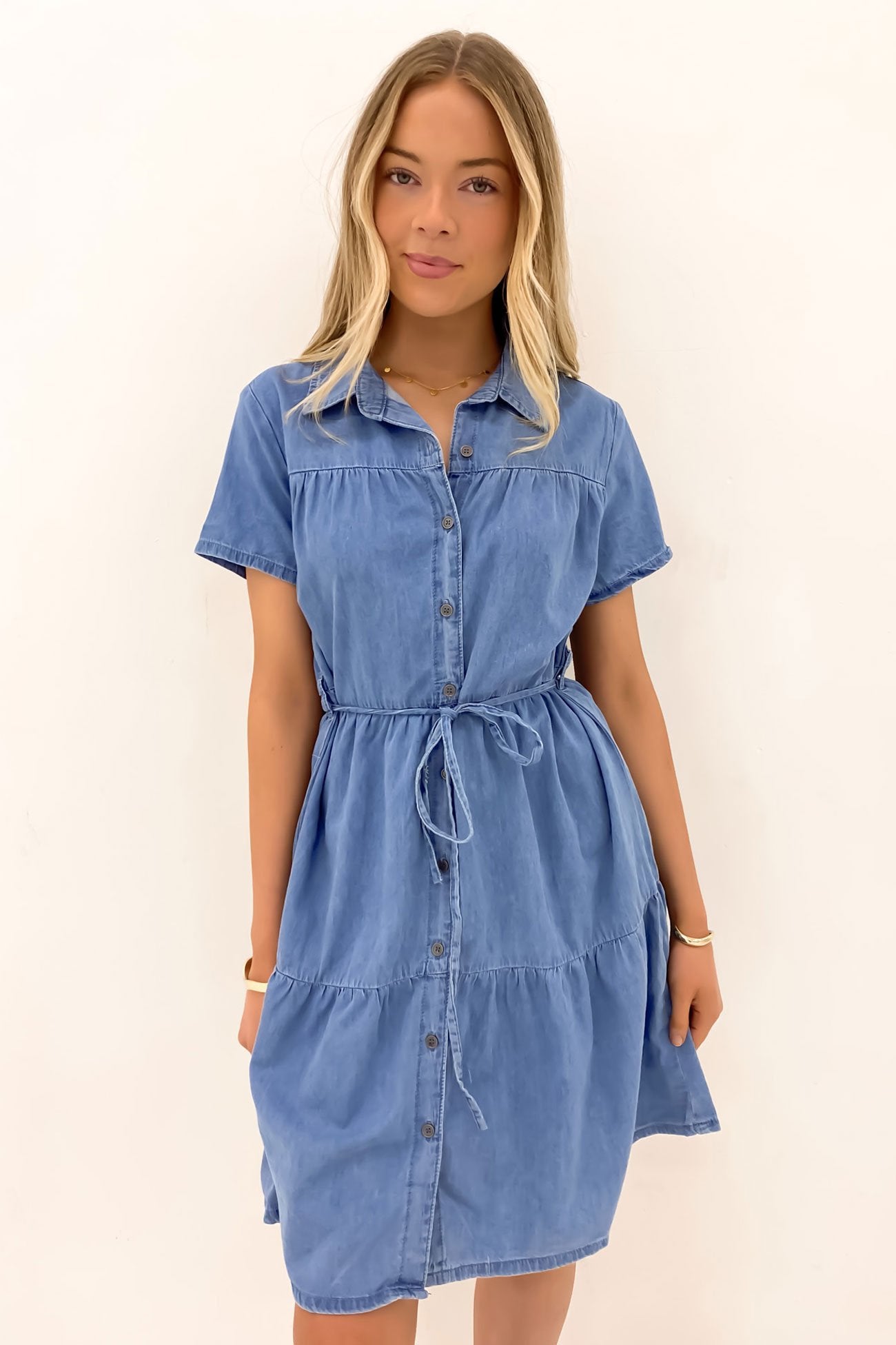 white christmas dresses Tobi Denim Mini Dress Mid Blue white christmas dresses Tobi Denim Mini Dress Mid Blue