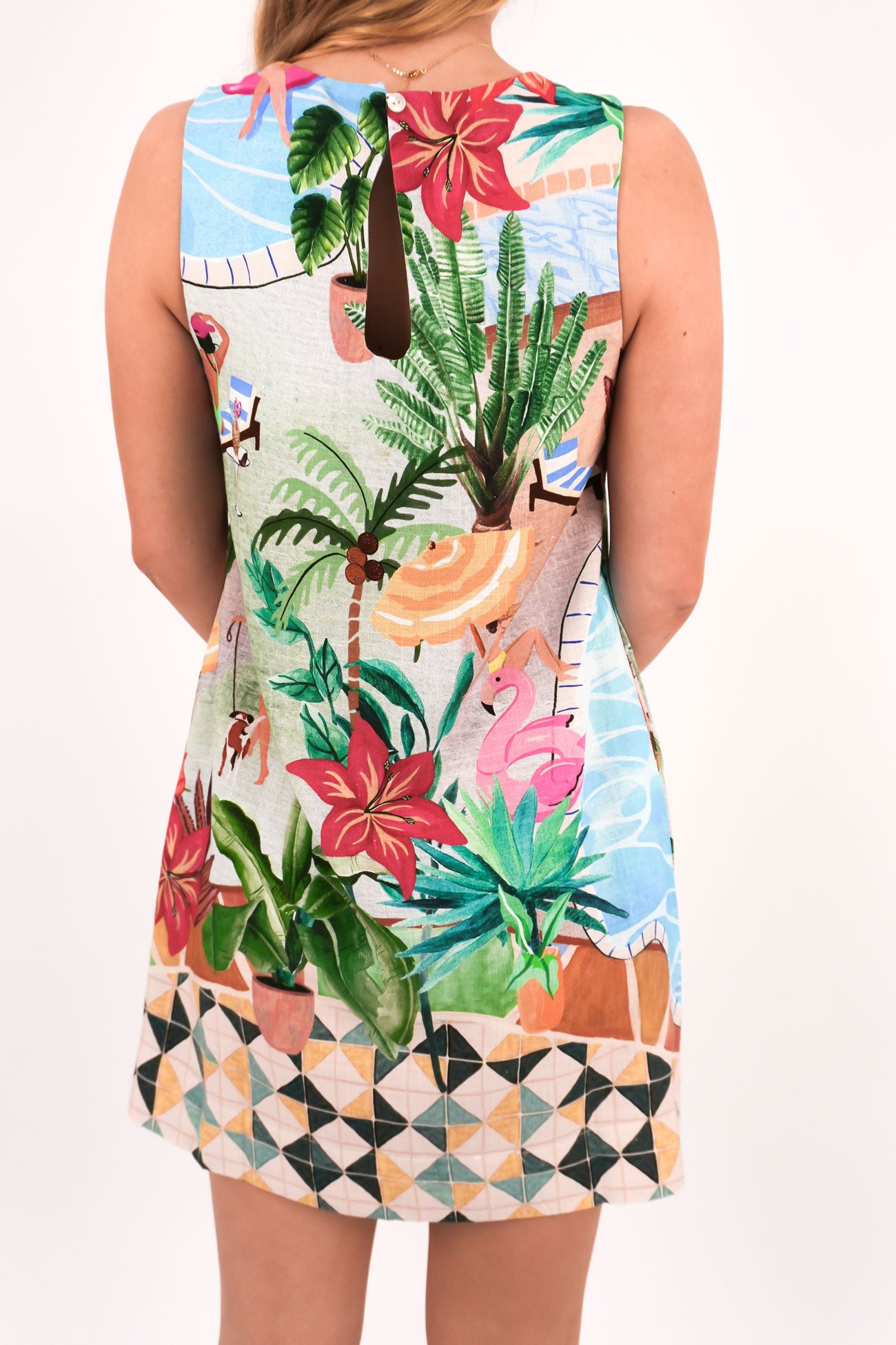 Tommie Mini Dress Poolside