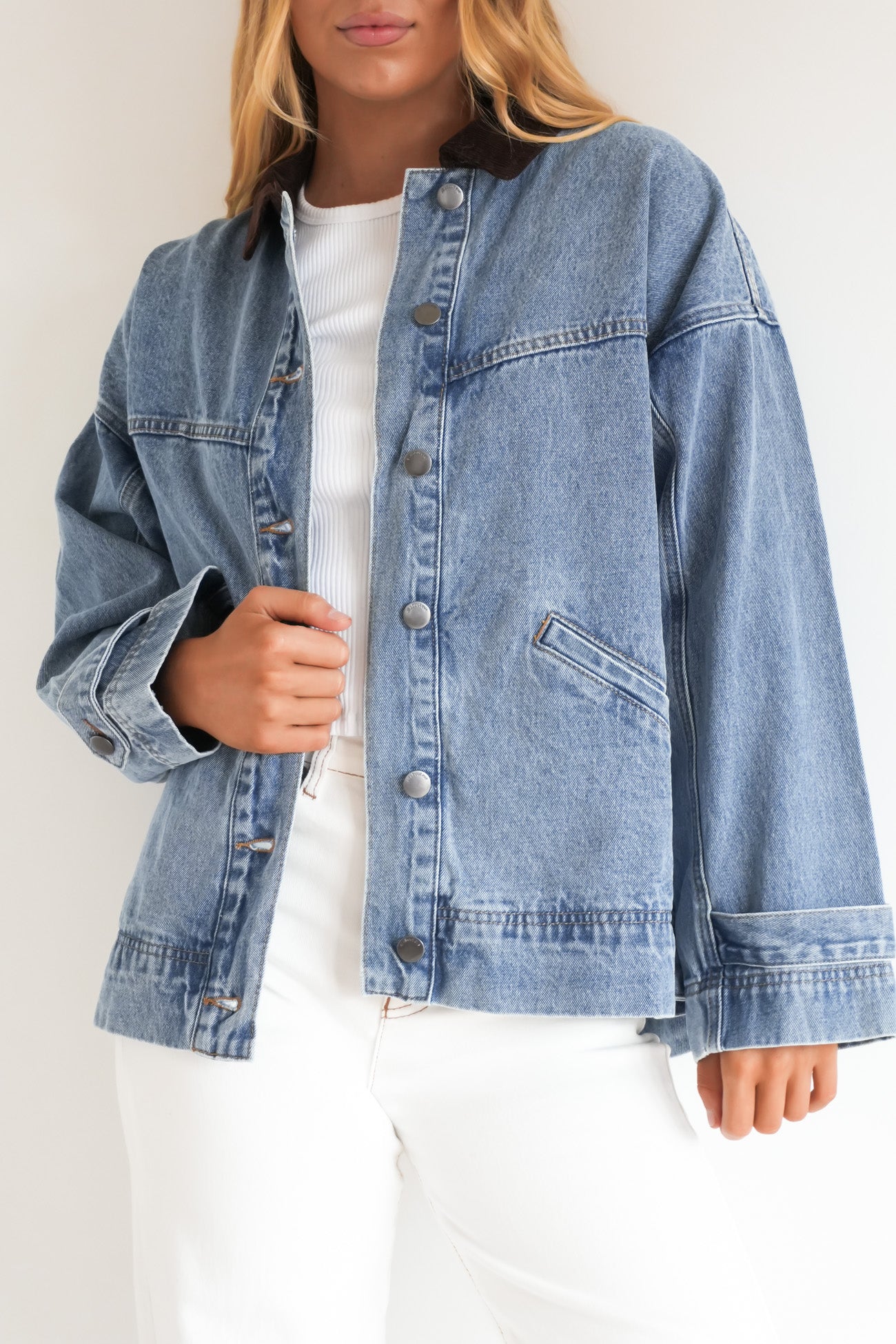 Tommy Jacket Light Blue