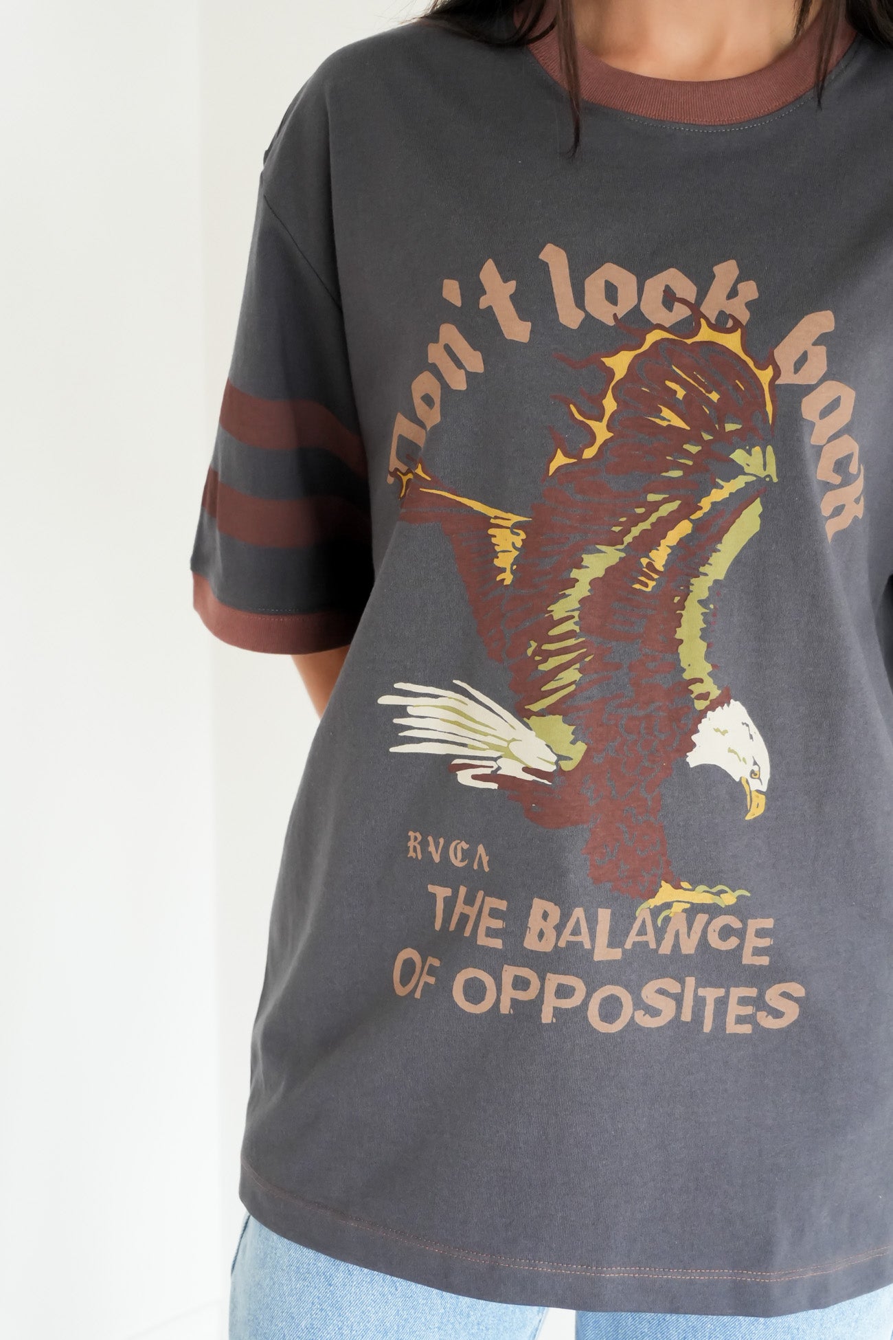 Toni Ringer Tee Washed Black