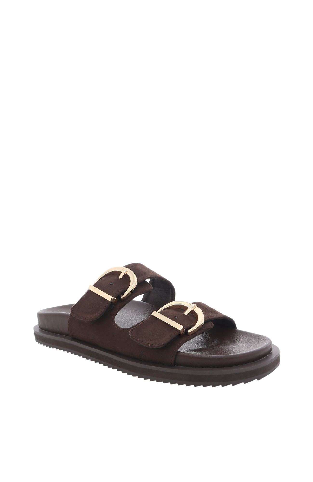 Topanga Sandal Dark Cacao Suede