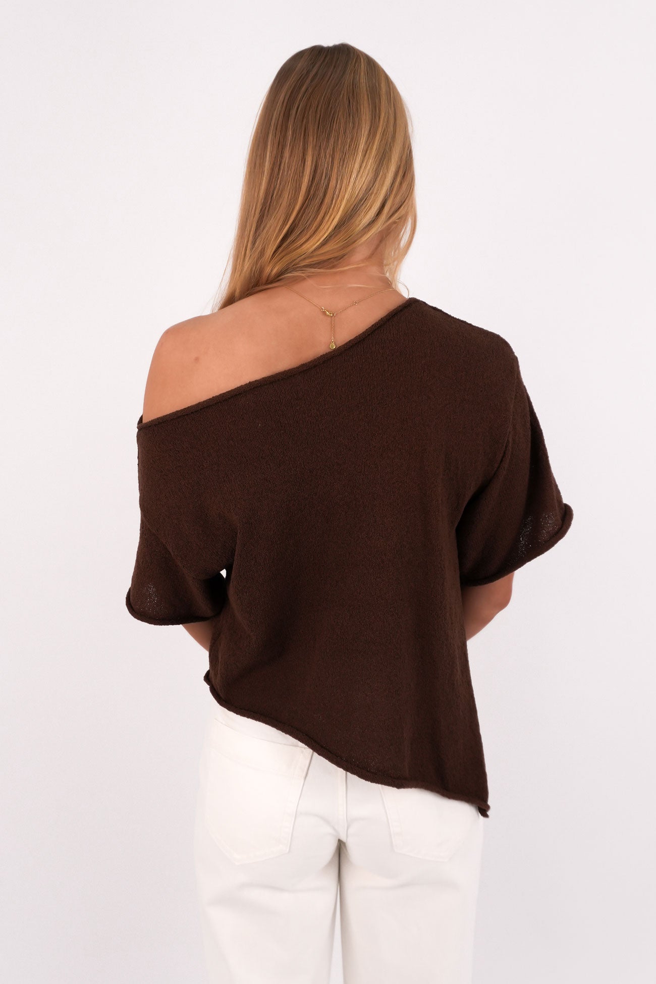 Tory Knit Top Chocolate