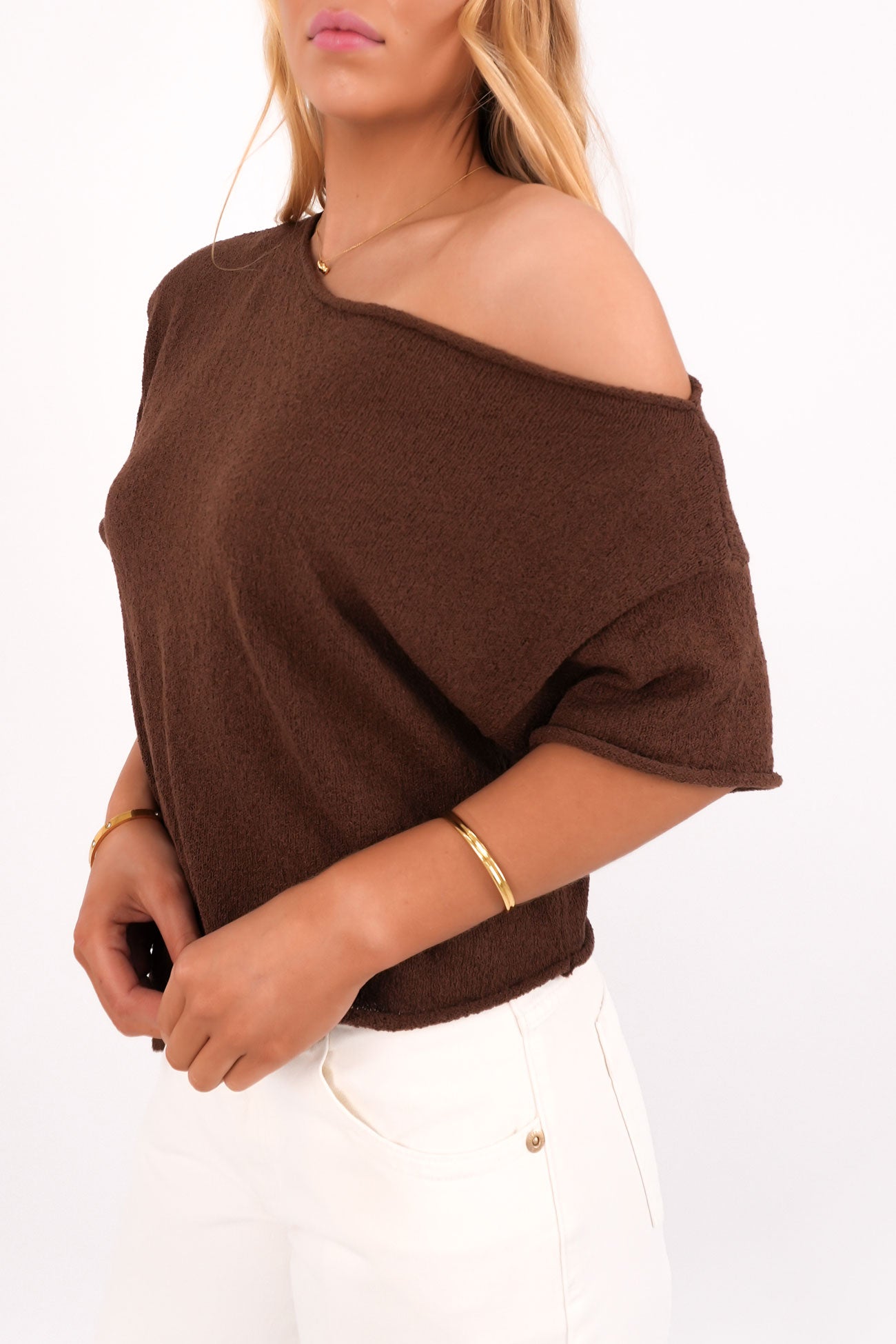 Tory Knit Top Chocolate