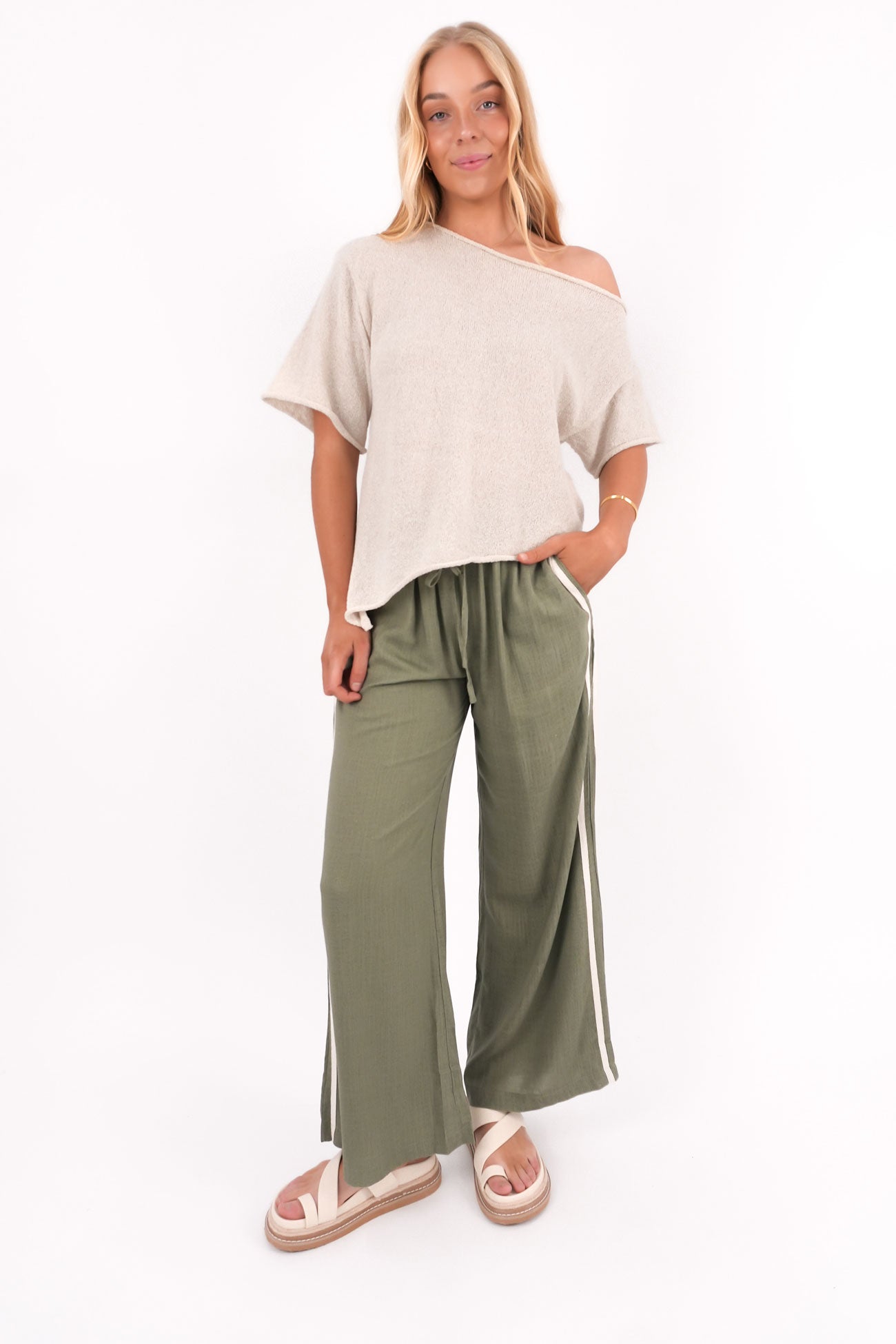 Tory Knit Top Oatmeal