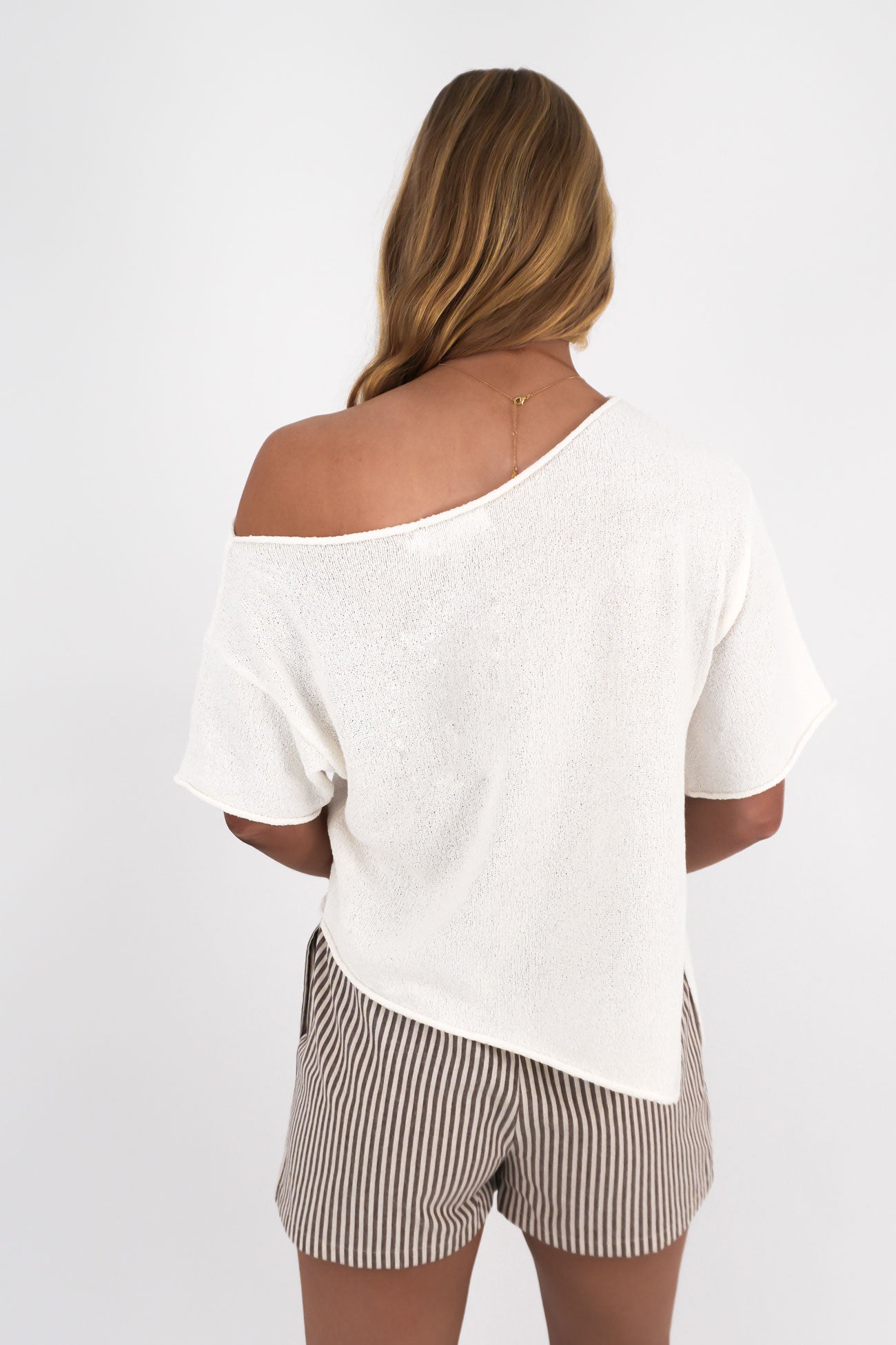 Tory Knit Top White