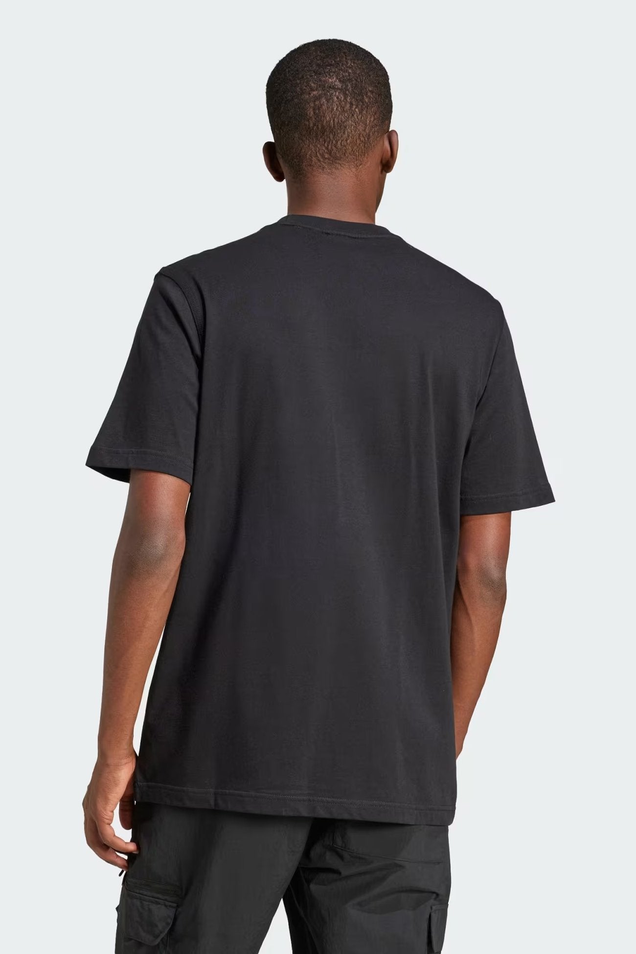 Trefoil Essential Tee Black