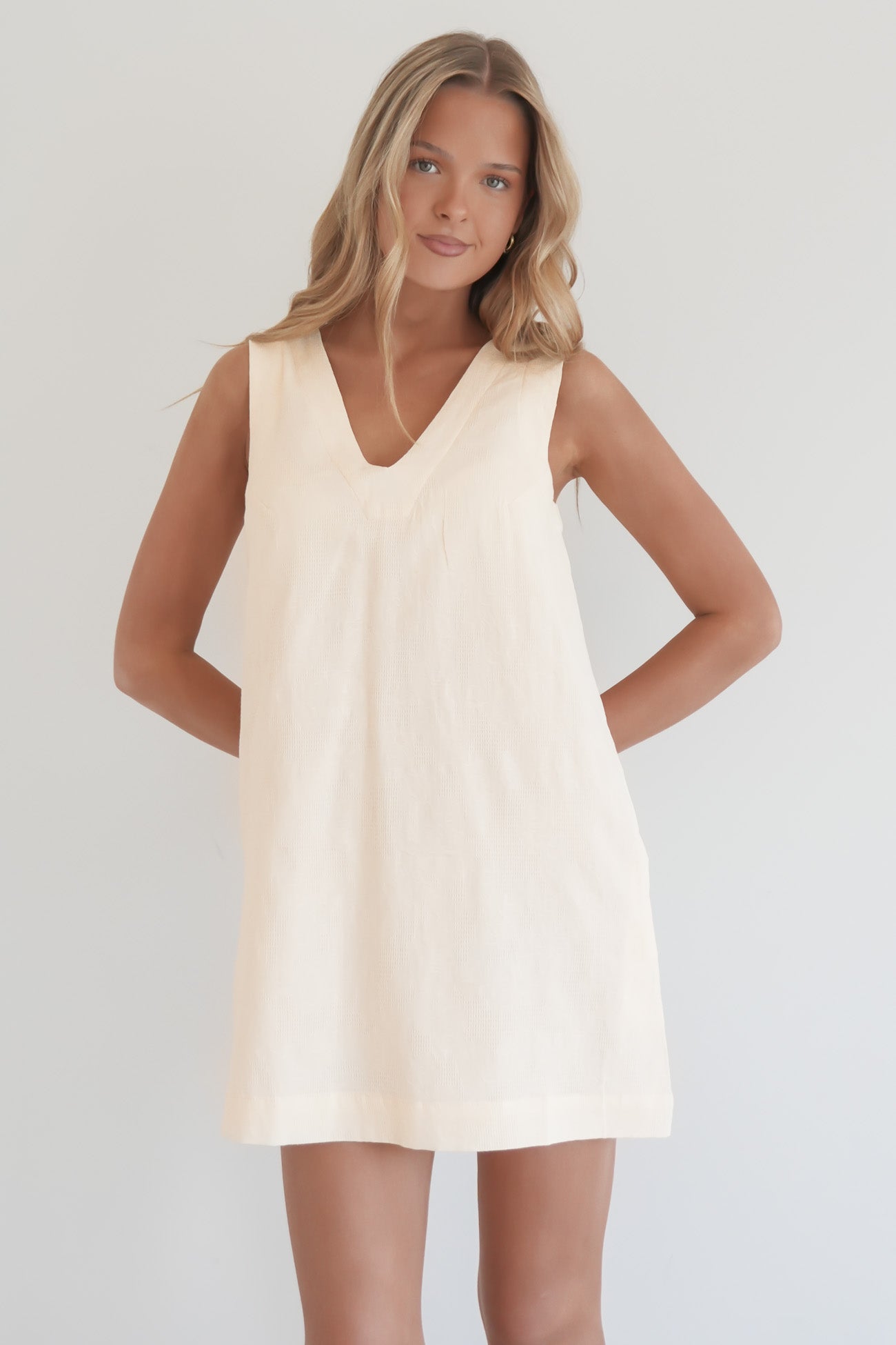 Tropica Mini Dress Yellow