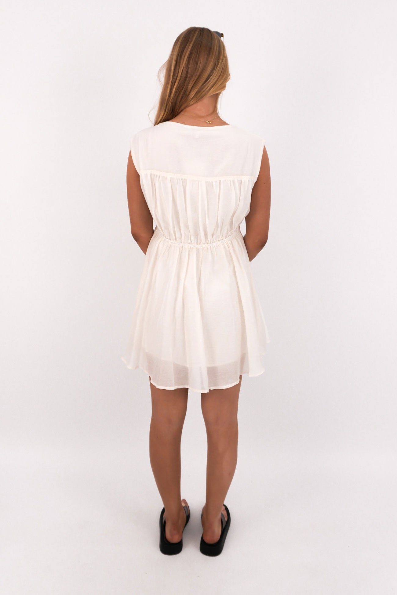 Vienne Mini Dress White