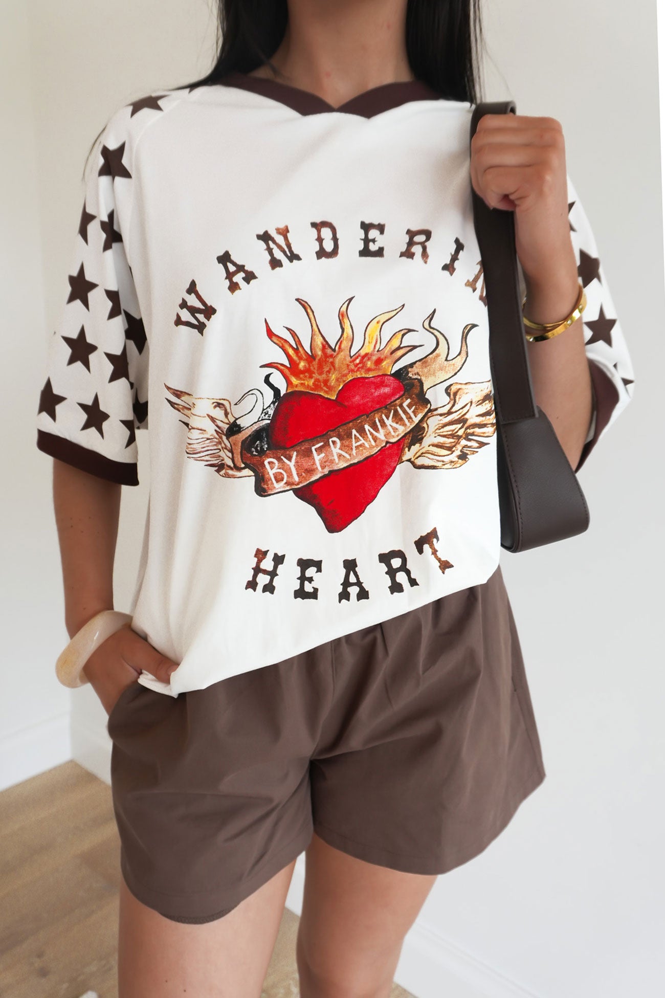 Wandering Heart Tee White