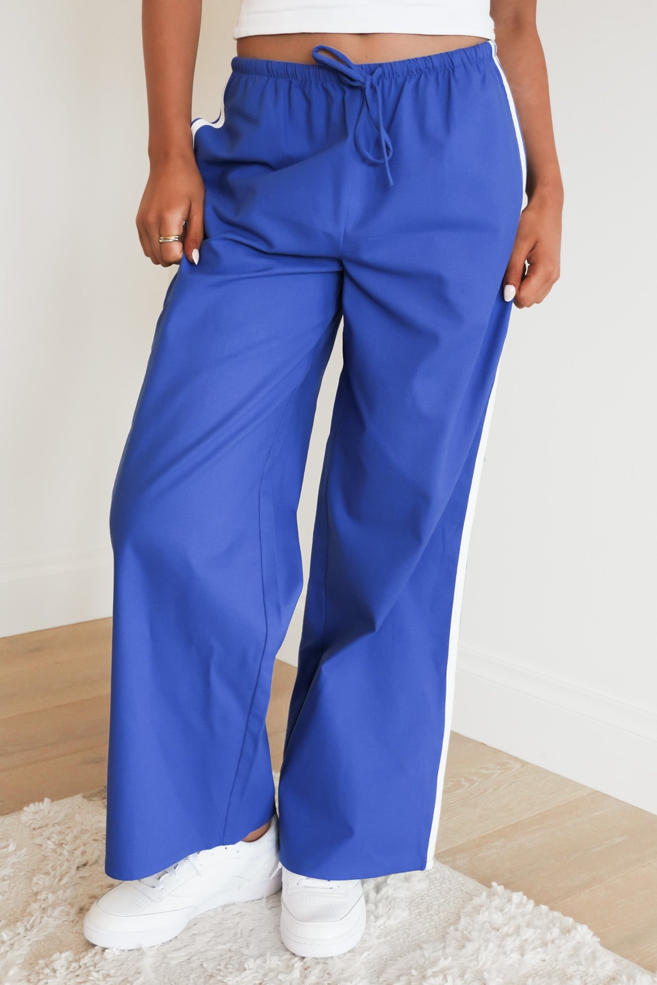 West Coast Stripe Pant Blue