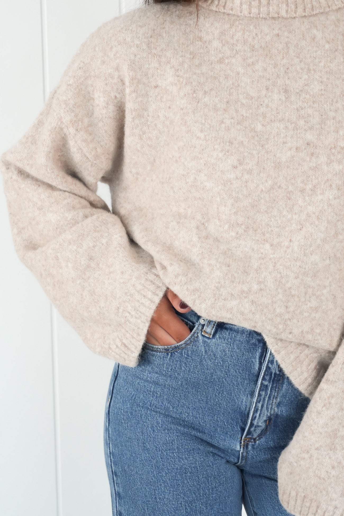 Willow Knit Jumper Oat