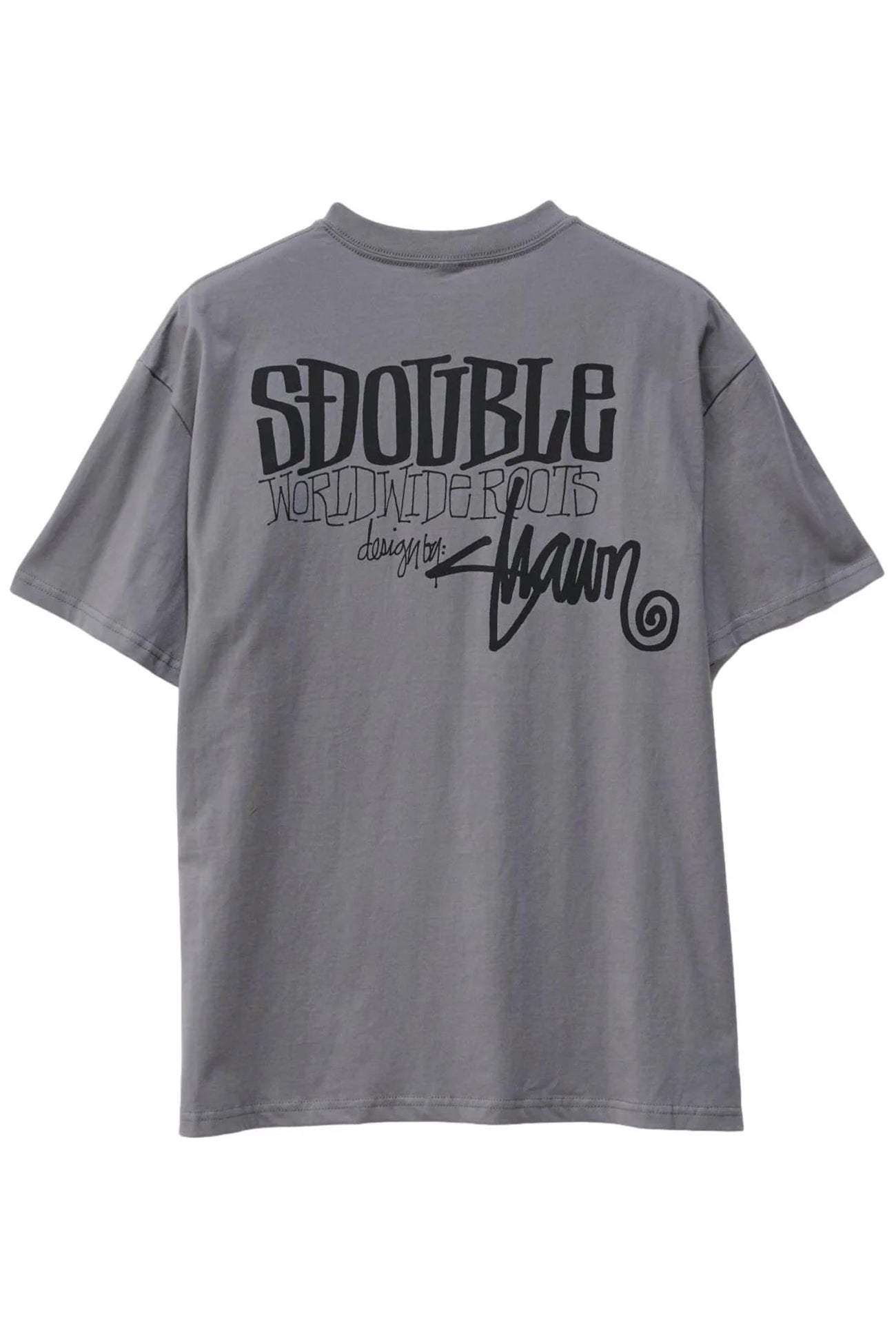 World Wide Roots Tee Steel Grey