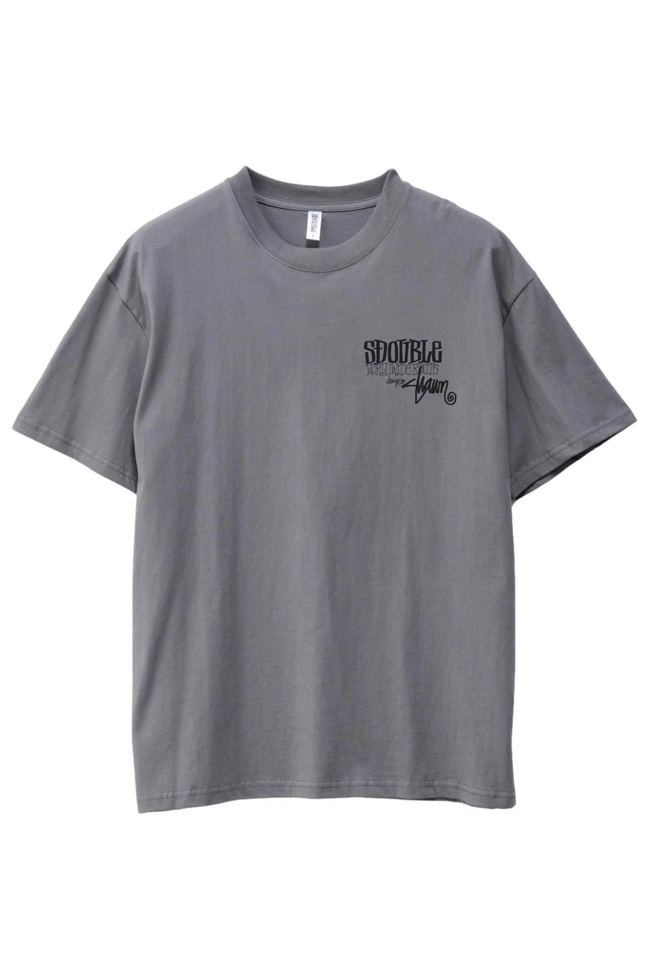 World Wide Roots Tee Steel Grey