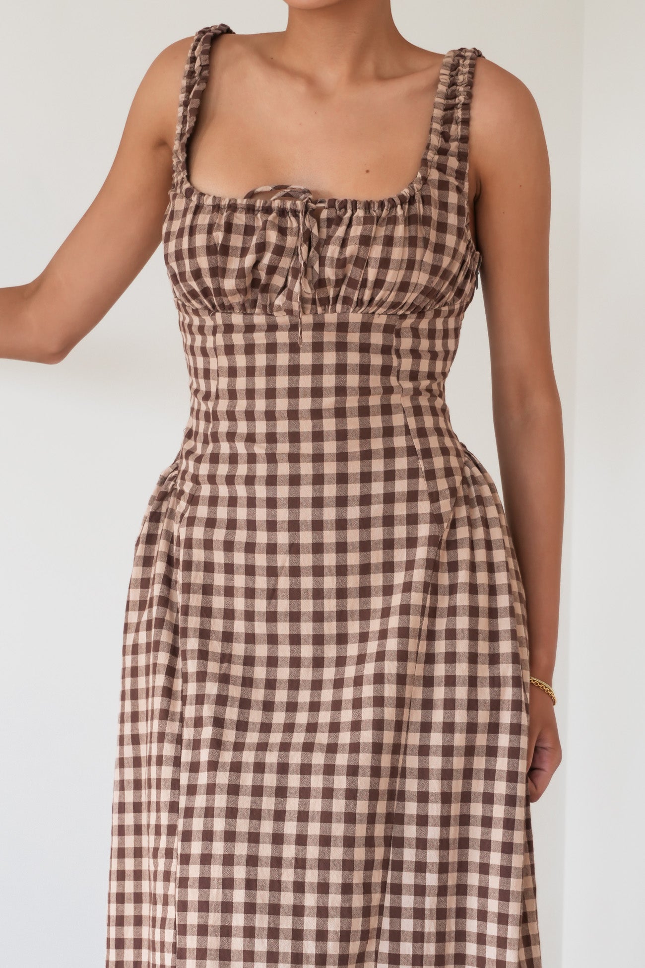 Wynn Maxi Dress Brown