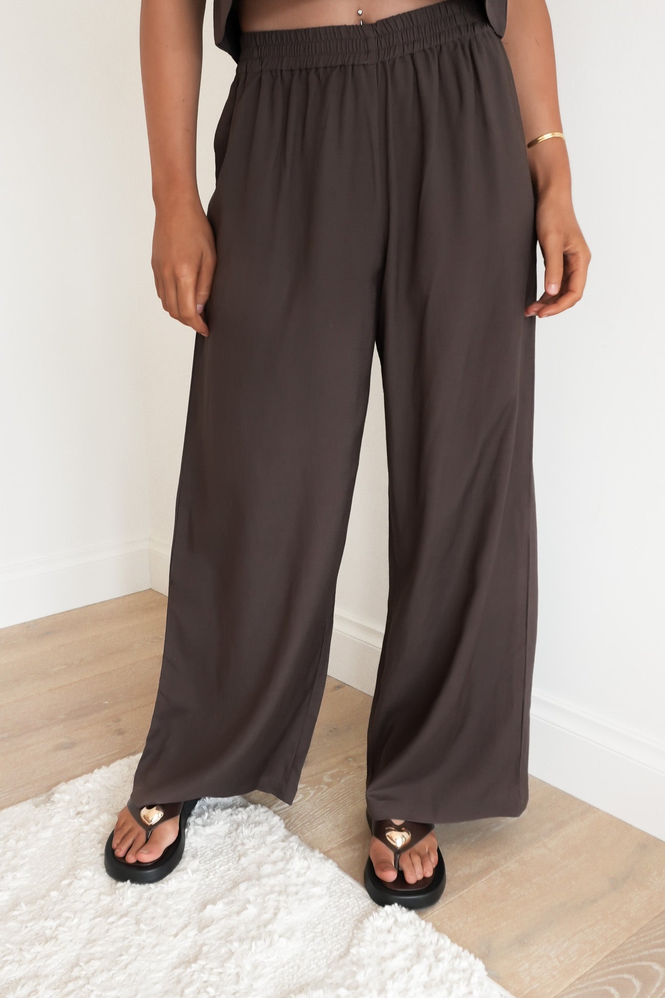 Yasmina Pant Brown