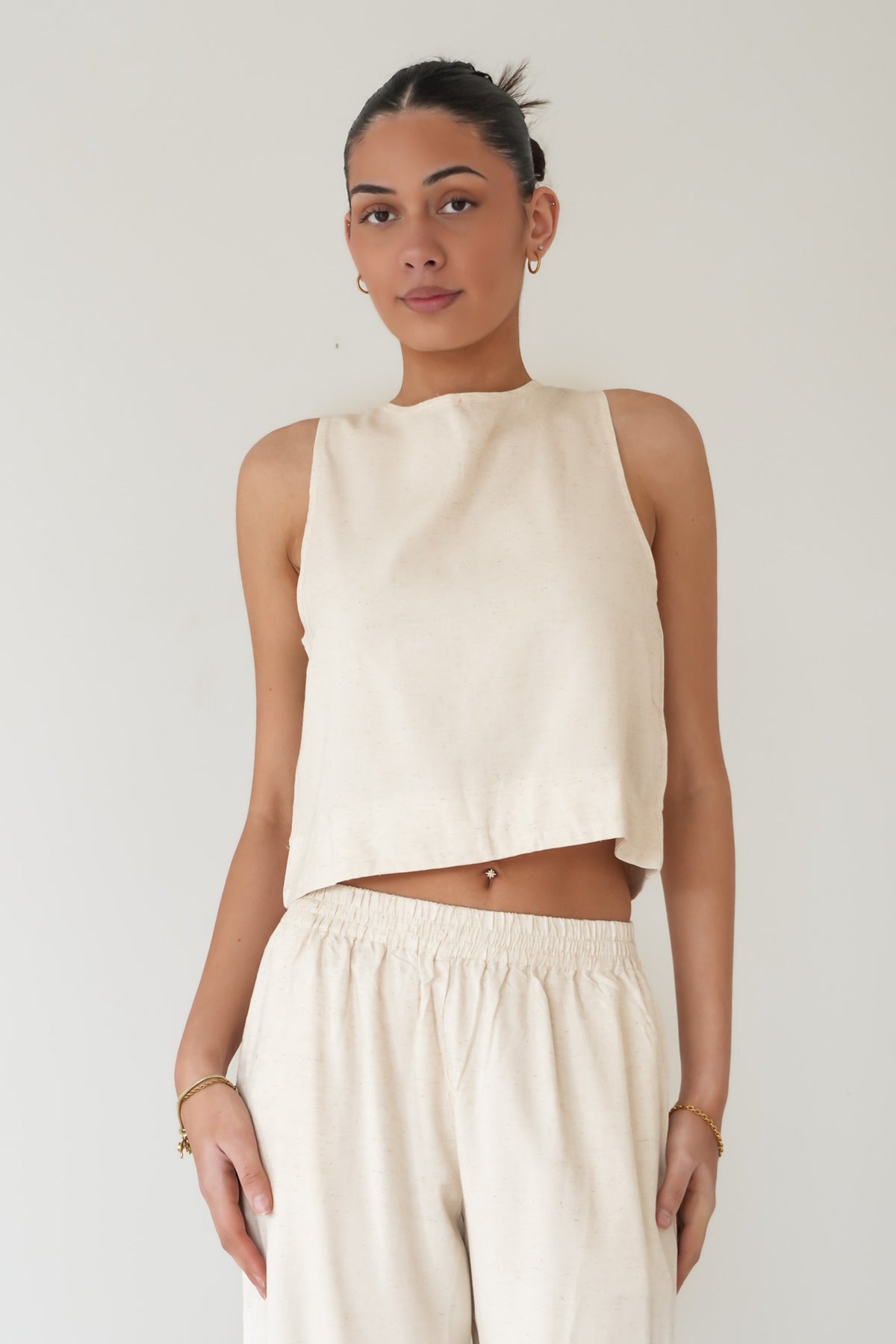 Yasmina Top Beige