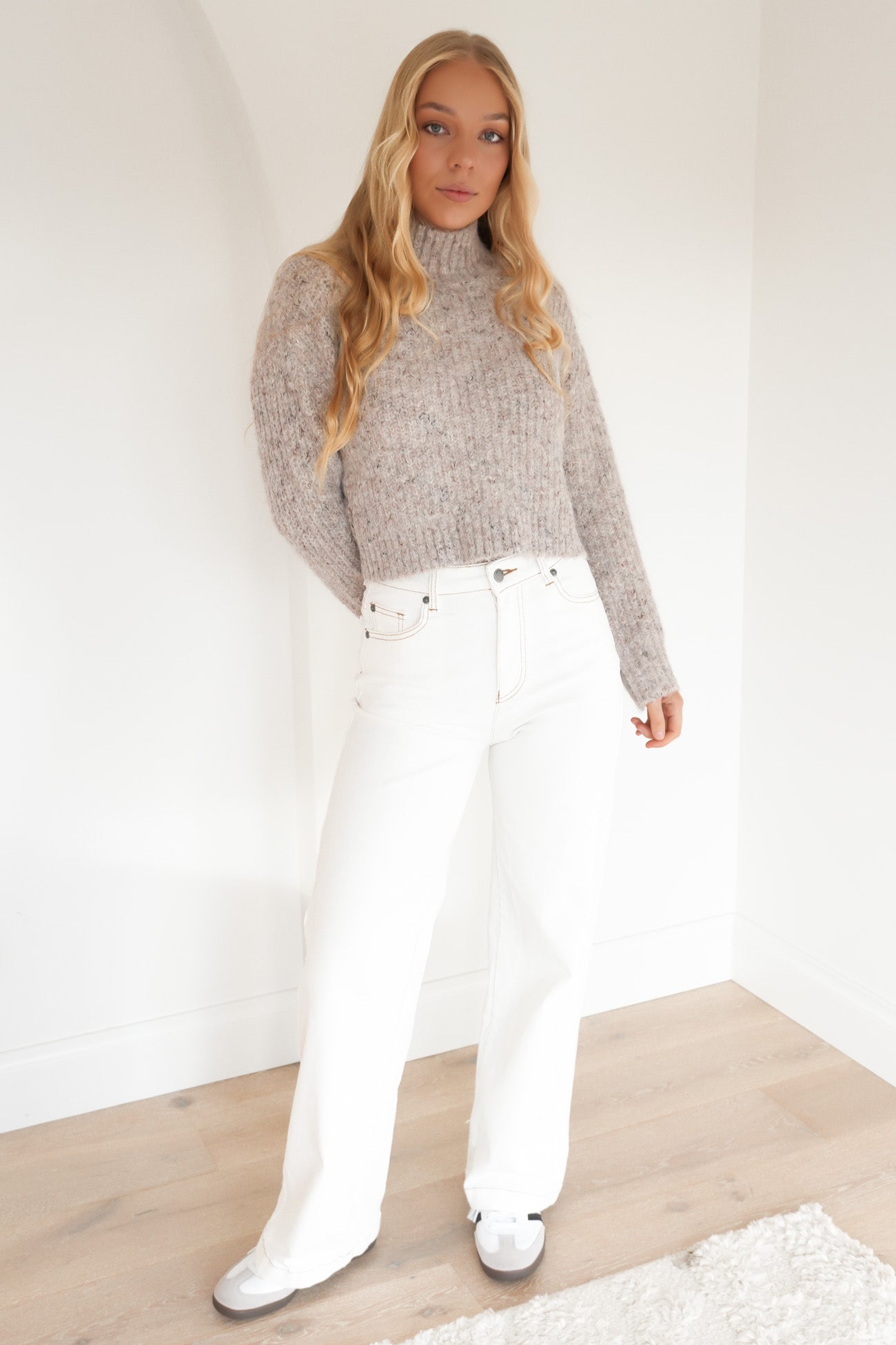 Yazmin Knit Jumper Mocha