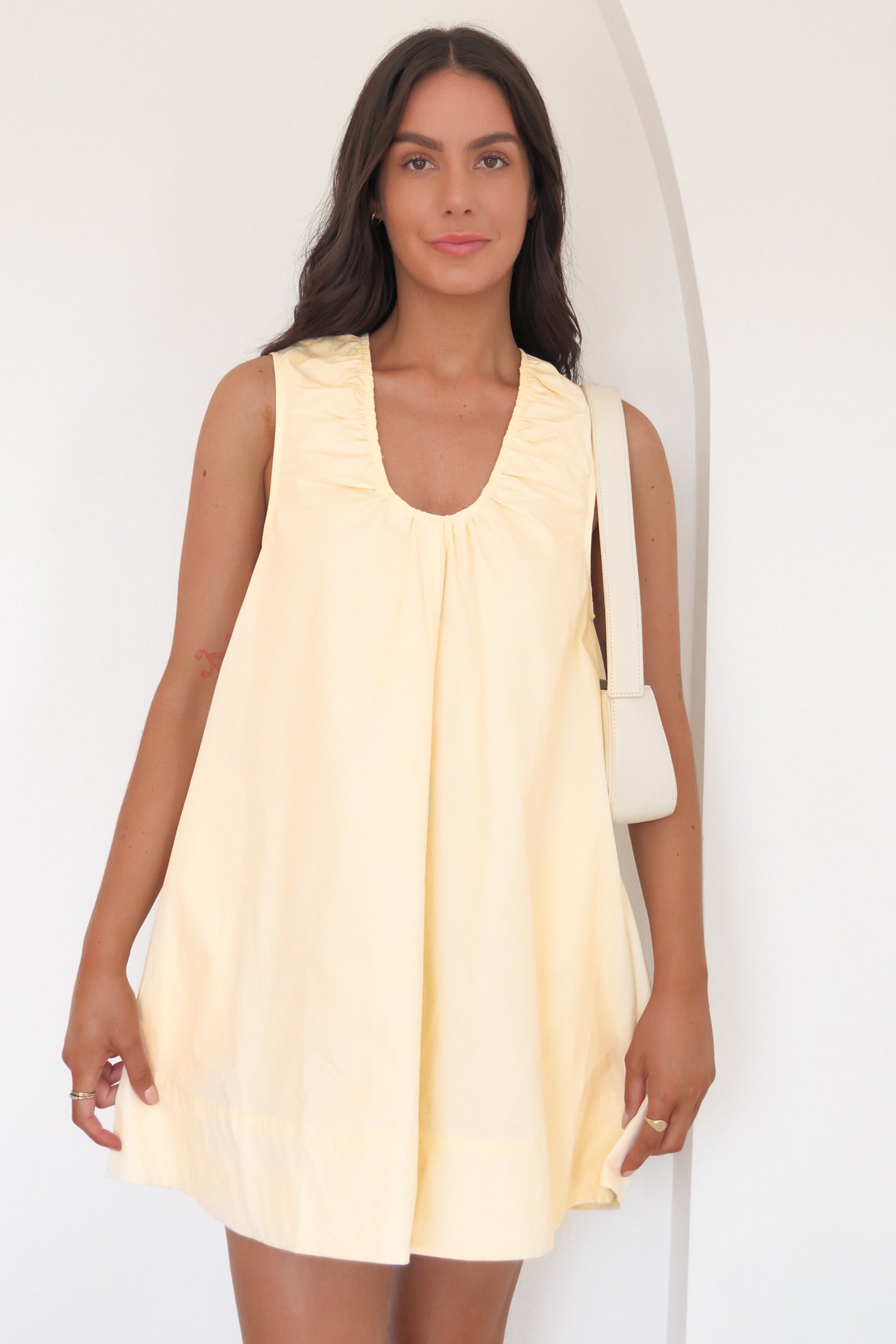 Zahni Mini Dress Butter